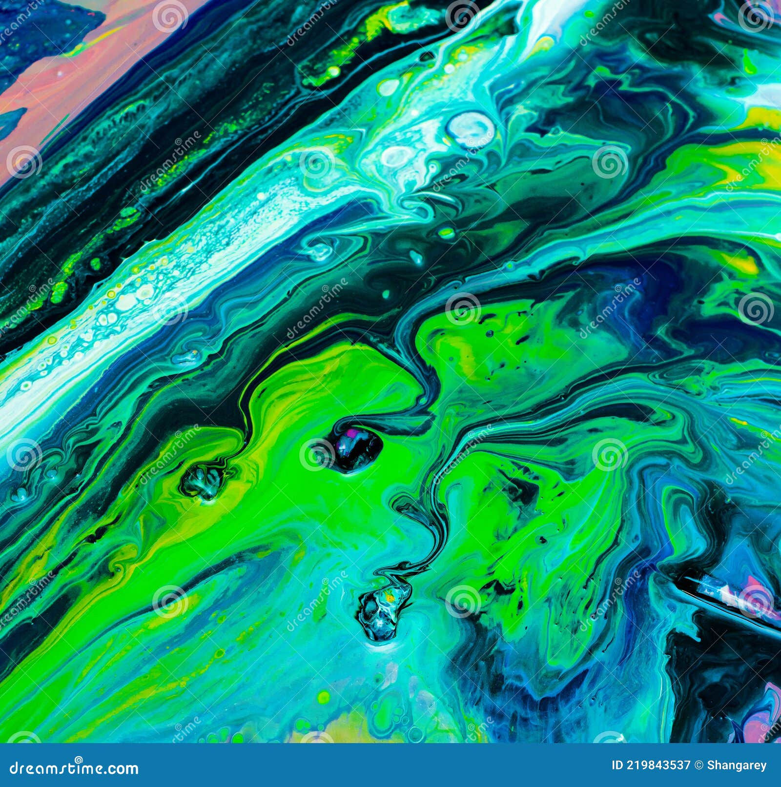 Wallpaper #jri8jJIBJvJKYCmEDtPW12 Abstract Painting Made of Liquid Acrylic with Fluid Art Technique with