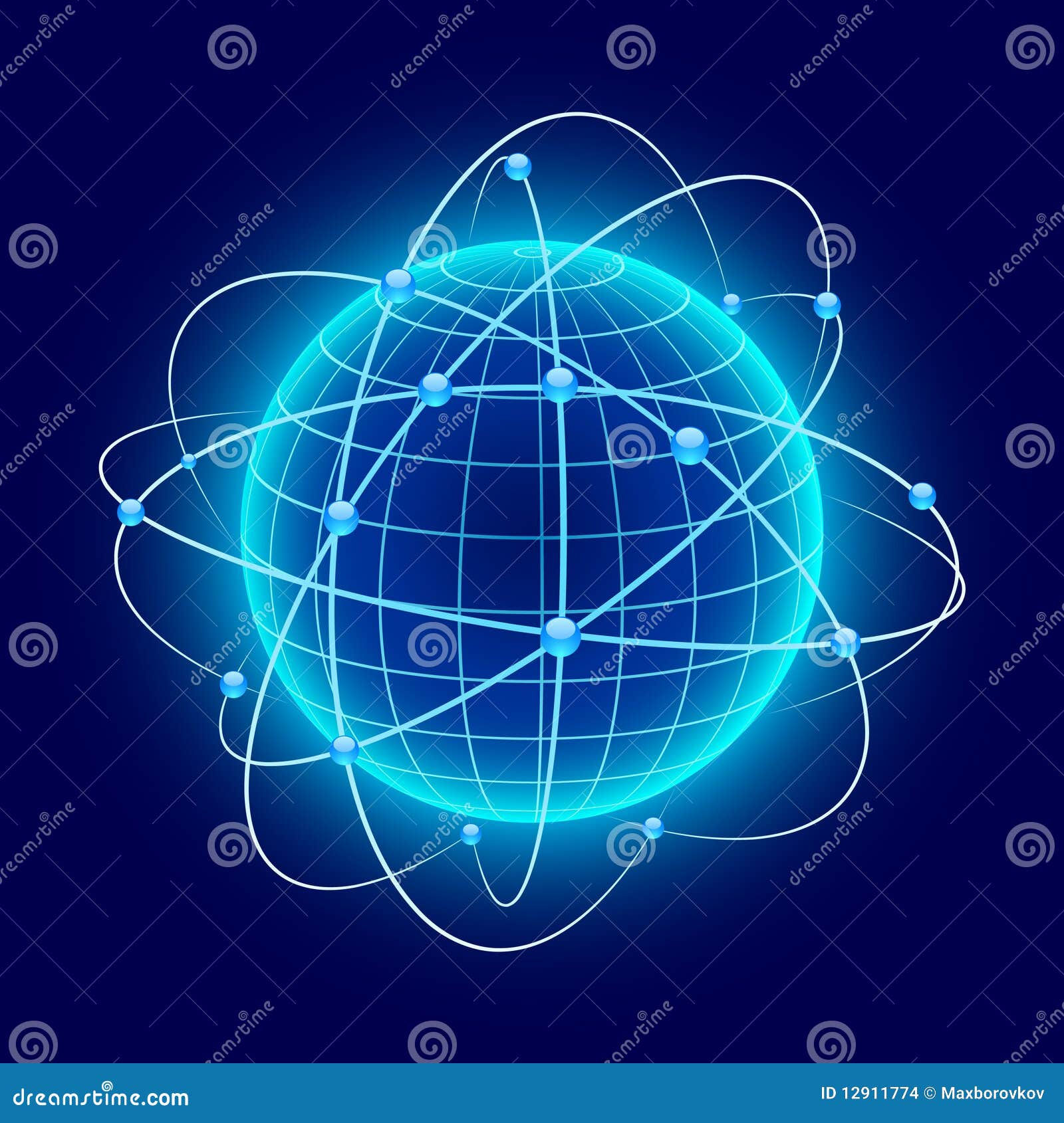 Wallpaper #BGcT6pIBSpphPi3-TUVE41 Abstract Globe Stock Vector Illustration of Glass Neon 12911774