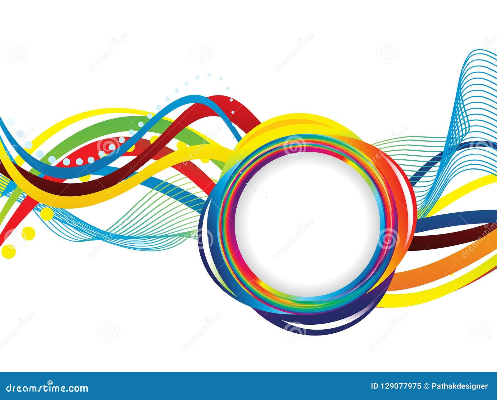 Wallpaper #A23NaZcBycdYOYFT2nGj41 Abstract Artistic Colorful Rainbow Wave Stock Vector Illustration of