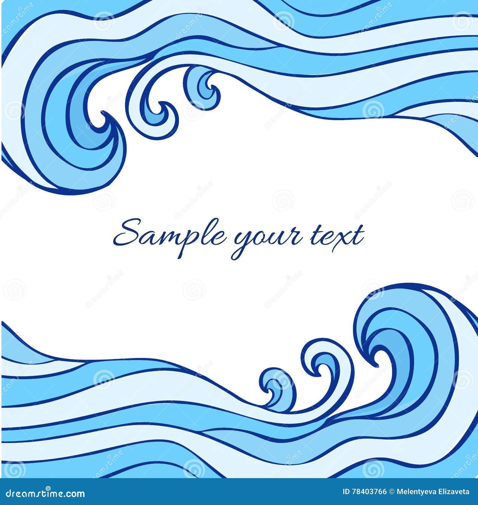 Wallpaper #1mc1CJMBSpphPi3-Ccl7215 Abstract Blue Sea Waves Isolated on White Background Vector Graphic