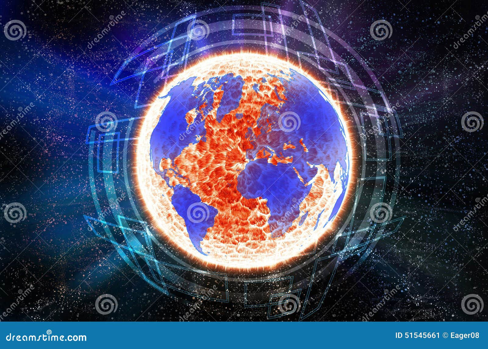 Wallpaper #BGcT6pIBSpphPi3-TUVE61 Abstract Globe Stock Illustration Illustration of Information 51545661