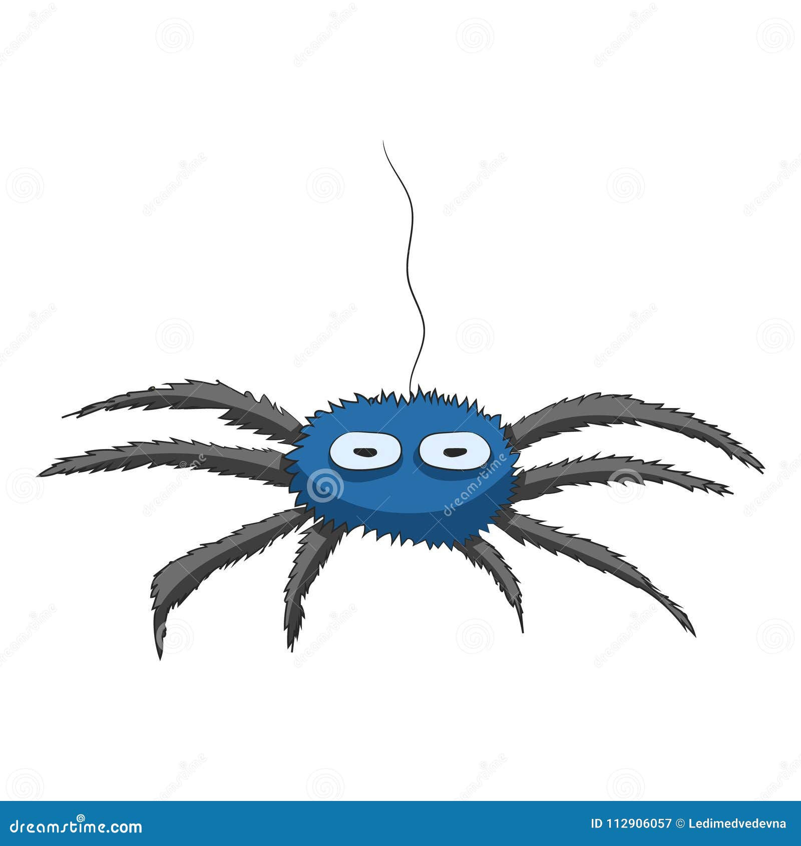 Wallpaper #WRnNEo8BtGB6xQ78GGR111 Cartoon Spider Hanging on a Cobweb Vector Illustration Stock Vector