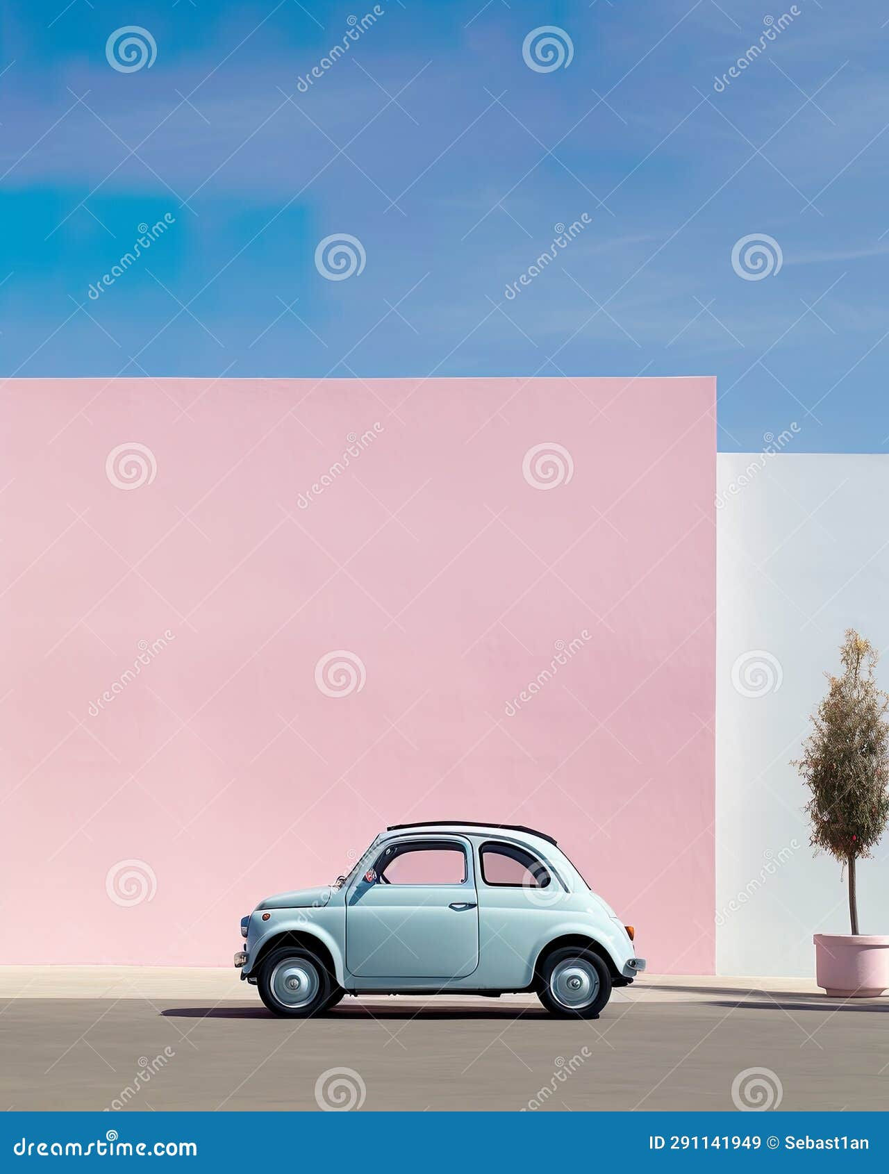 Wallpaper #___Pa5MB3lSXT3zUD-gs75 Captivating Scene Where a Small Blue Car Takes Center Stage Against a