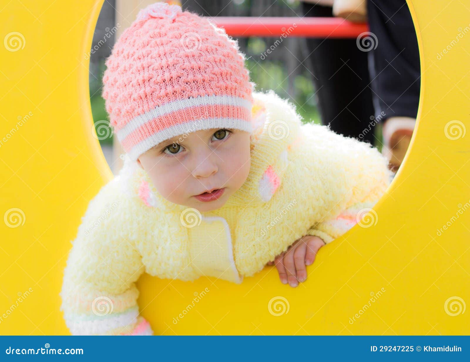Wallpaper #9mdFCpMBSpphPi3-NNO0344 Child Crawling on the Playground Stock Image Image of Caucasian