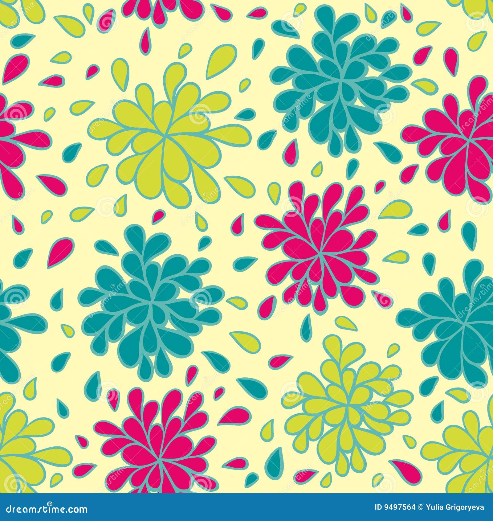 Wallpaper #7wCA644BSdW8dNouOhGM55 Colorful Floral Seamless Pattern Stock Illustration Illustration of