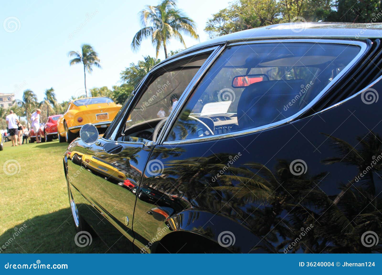 Wallpaper #O7n53ZIBJvJKYCmEmAPR97 Classic Sports Car Rear Side Window View Editorial Stock Image Image