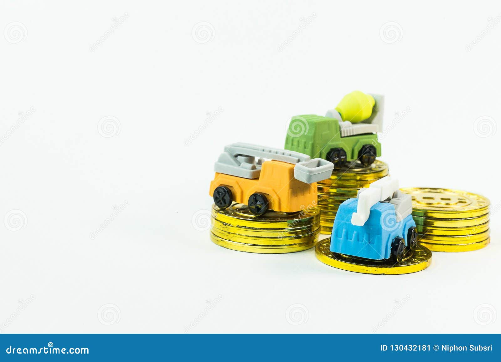 Wallpaper #i33h8I4Bnwiau_P60gfy37 The Construction Toy Car on White Background Image Stock Image Image