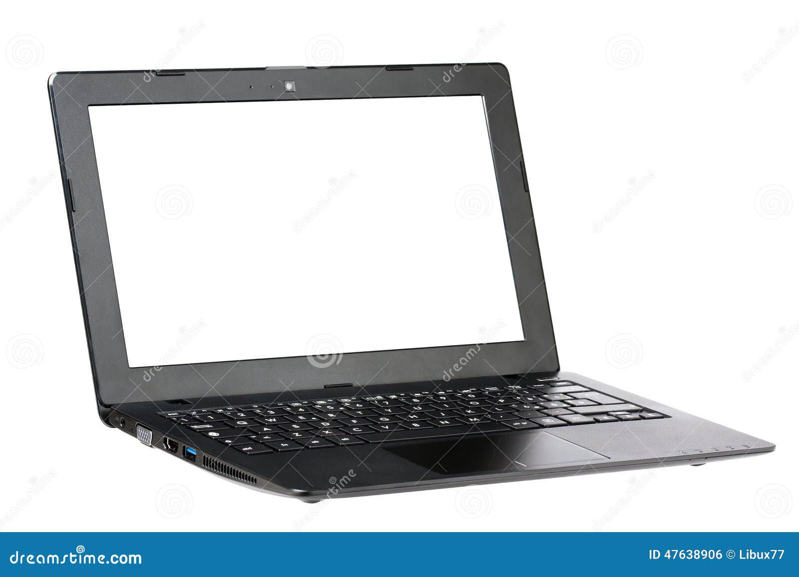 Wallpaper #lkItPZMBOBpx0Nhms8O1197 Computer Laptop Three Quarters View Isolated Stock Photo Image of