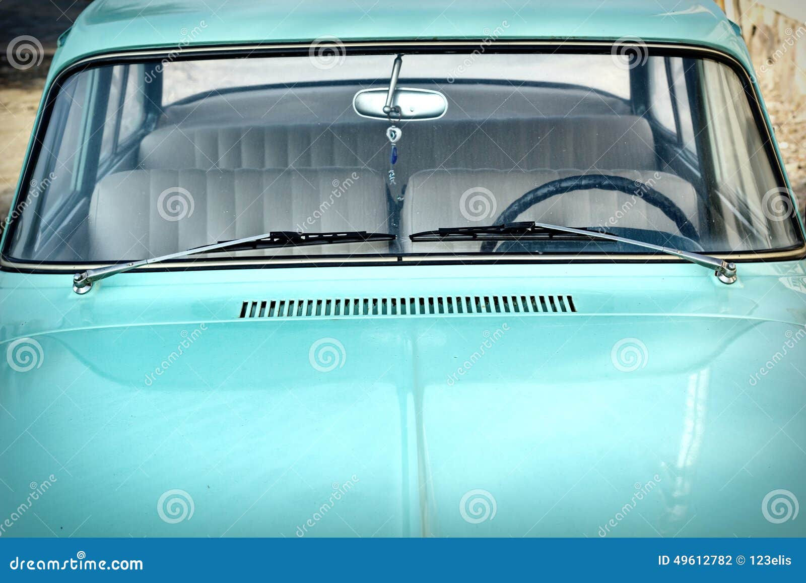 Wallpaper #SCzLSZMB0E1QgA7wqPTc158 Classic Car Stock Photo Image of Blue Front American 49612782