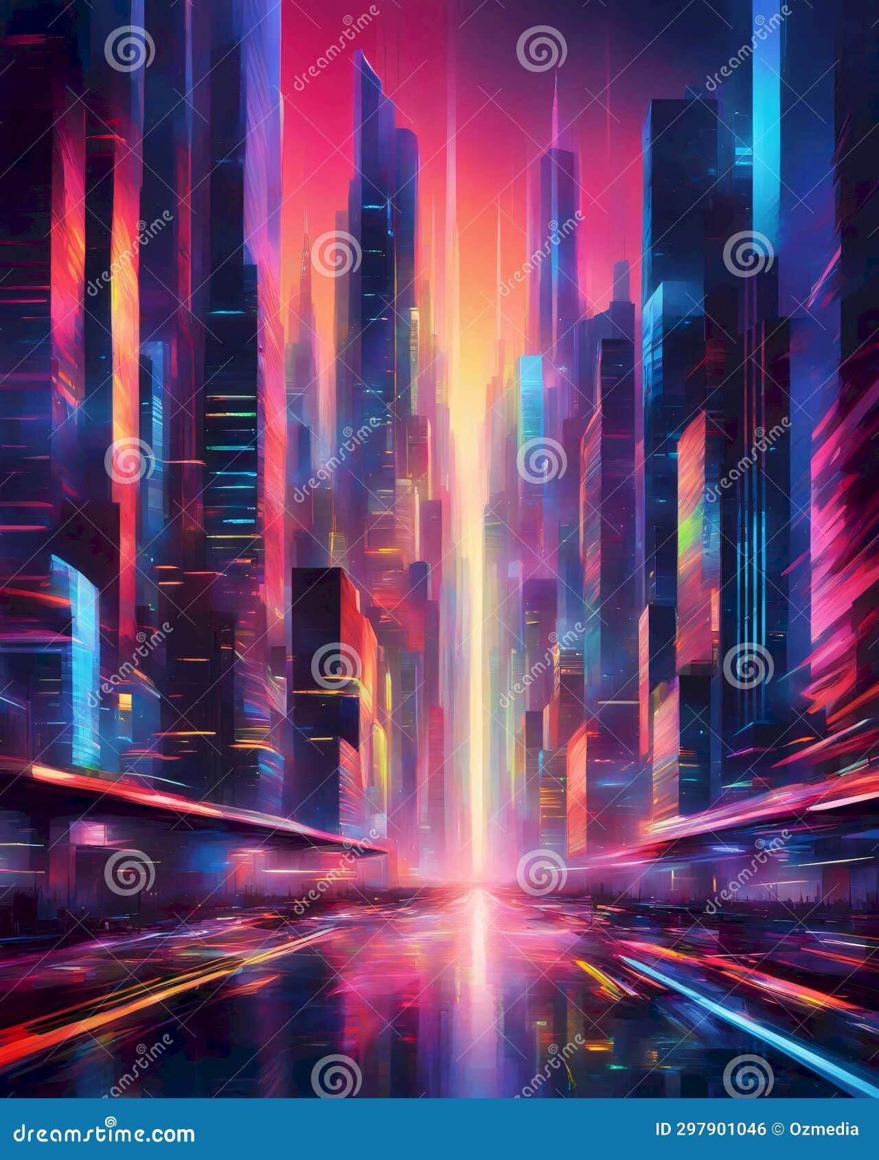 Wallpaper #F2ch7JIBSpphPi3-8lH9160 Cyberpunk Neon City Stock Illustration Illustration of Cyberpunk
