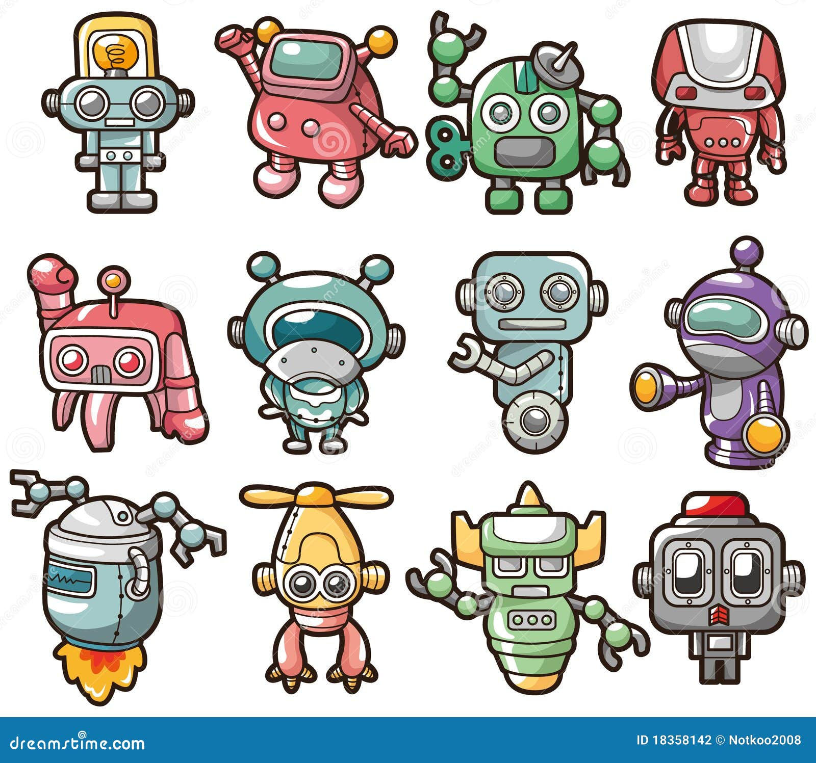Wallpaper #HWcK_pIBSpphPi3-ZJ54132 Cartoon Robot Icon Stock Vector Illustration of Element 18358142
