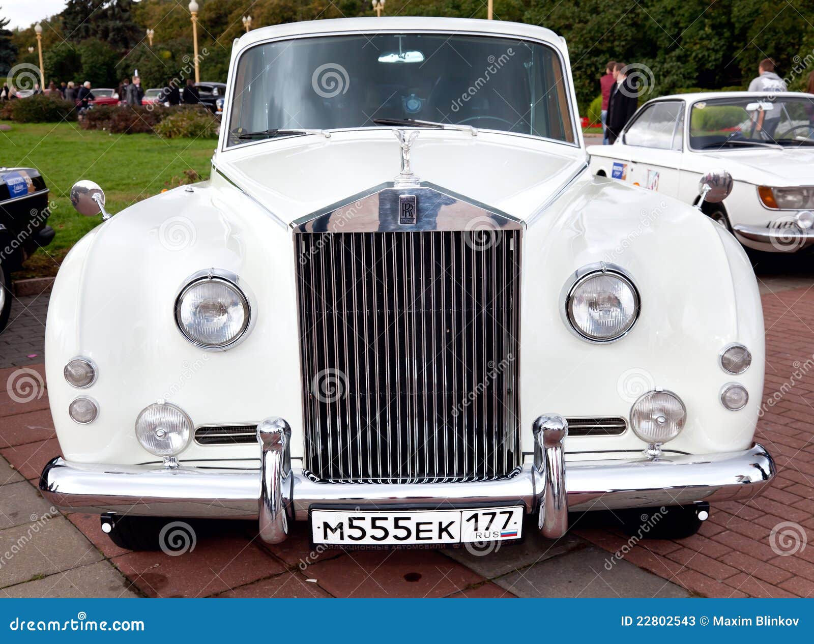 Wallpaper #SCzLSZMB0E1QgA7wqPTc2 Classic Old Car White Front View Editorial Stock Photo Image 22802543