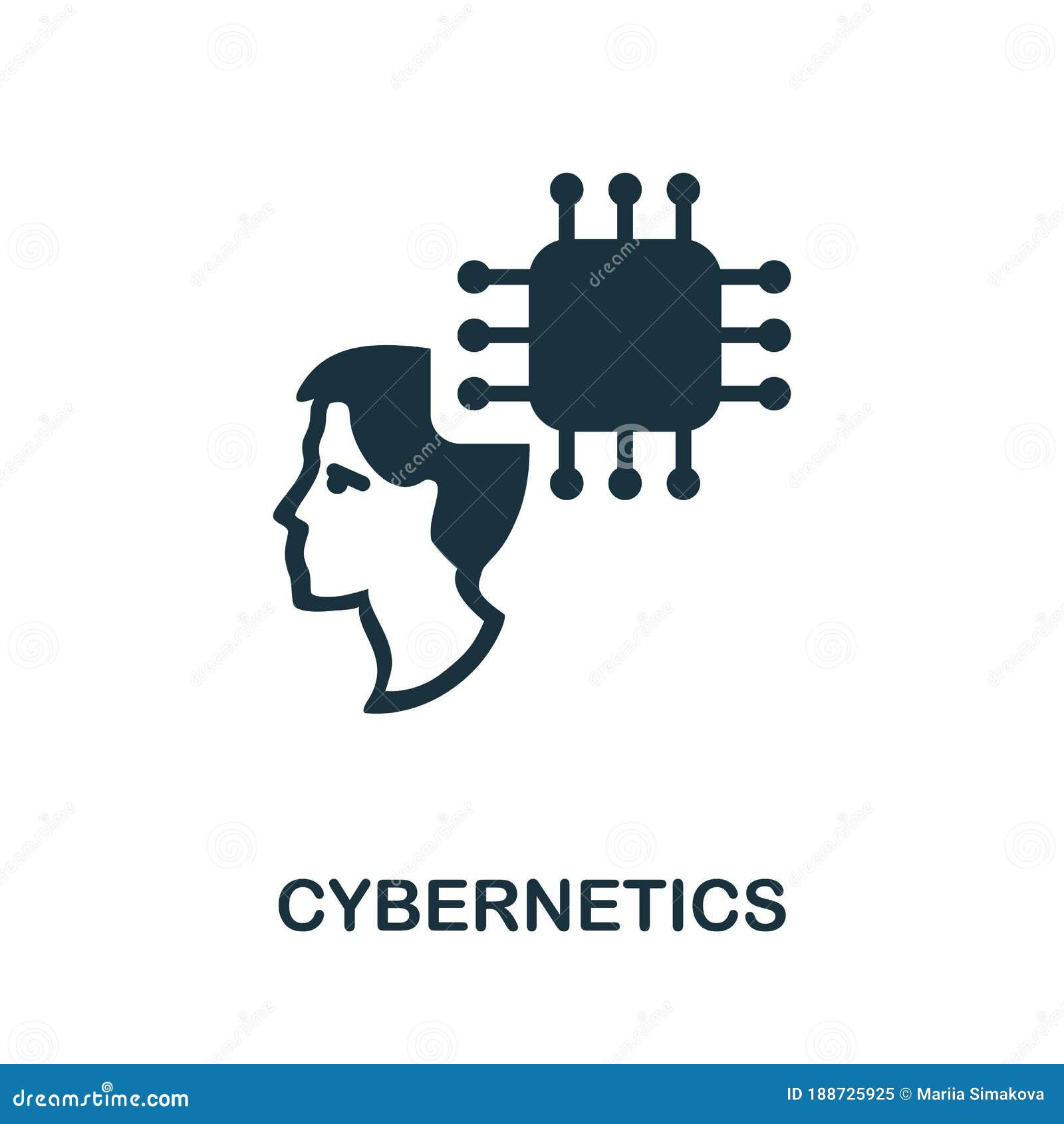 Wallpaper #WGh6GZMBSpphPi3-IxeB263 Cybernetics Icon Creative Simple Design from Artificial Intelligence