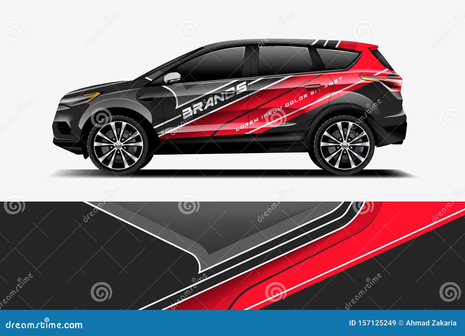 Wallpaper #aTUZlZcBk_lpvpalY5gn146 Car Decal Wrap Design Vector Stock Illustration Illustration of