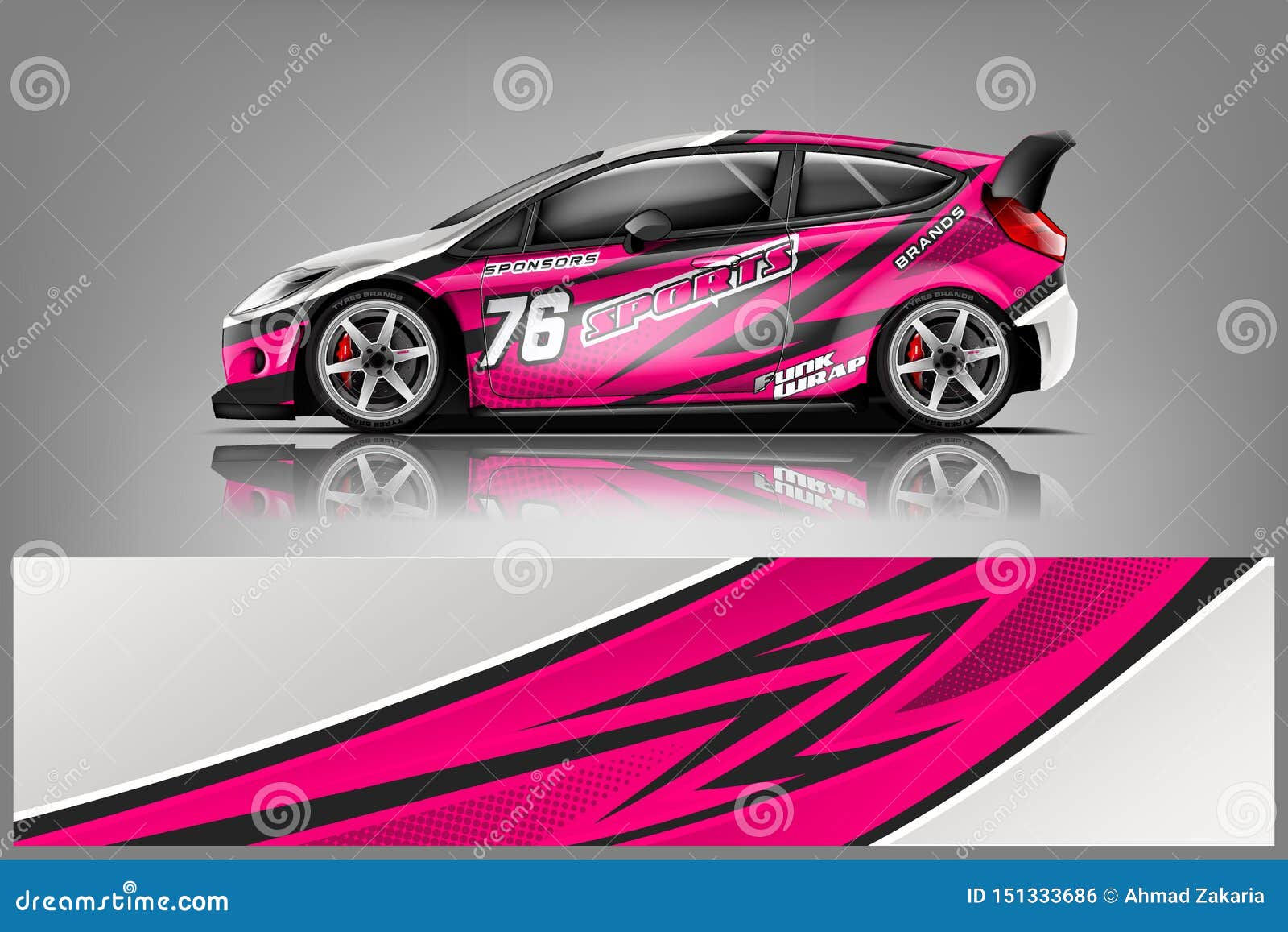 Wallpaper #aTUZlZcBk_lpvpalY5gn90 Car Decal Wrap Design Vector Stock Illustration Illustration of