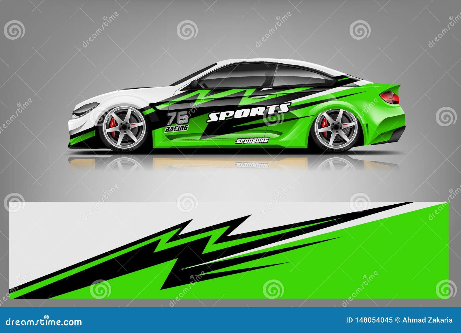 Wallpaper #aTUZlZcBk_lpvpalY5gn65 Sport Car Decal Wrap Design Vector Graphic Abstract Stripe Racing
