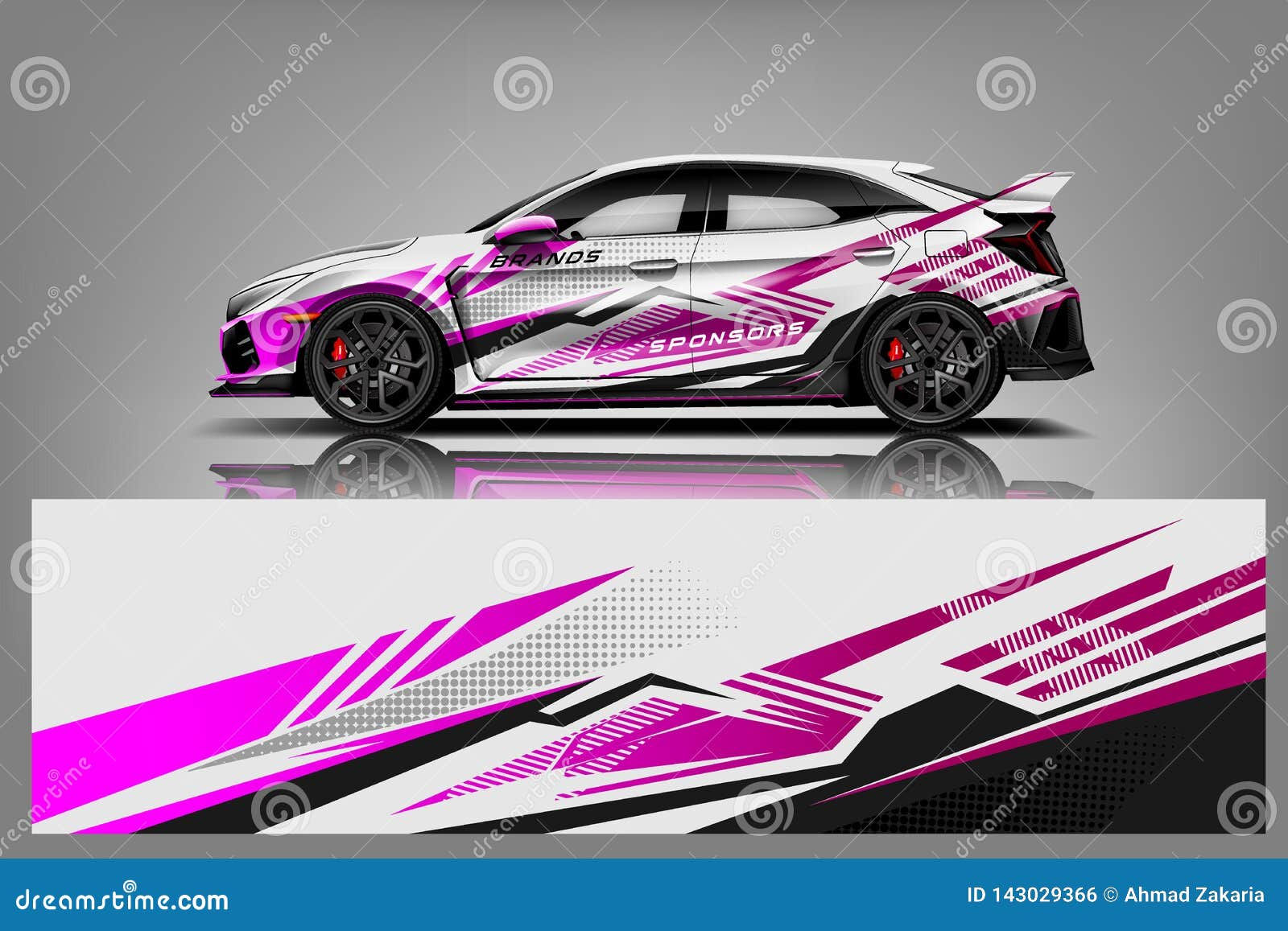Wallpaper #aTUZlZcBk_lpvpalY5gn100 Car Decal Wrap Design Vector Graphic Abstract Stripe Racing Background