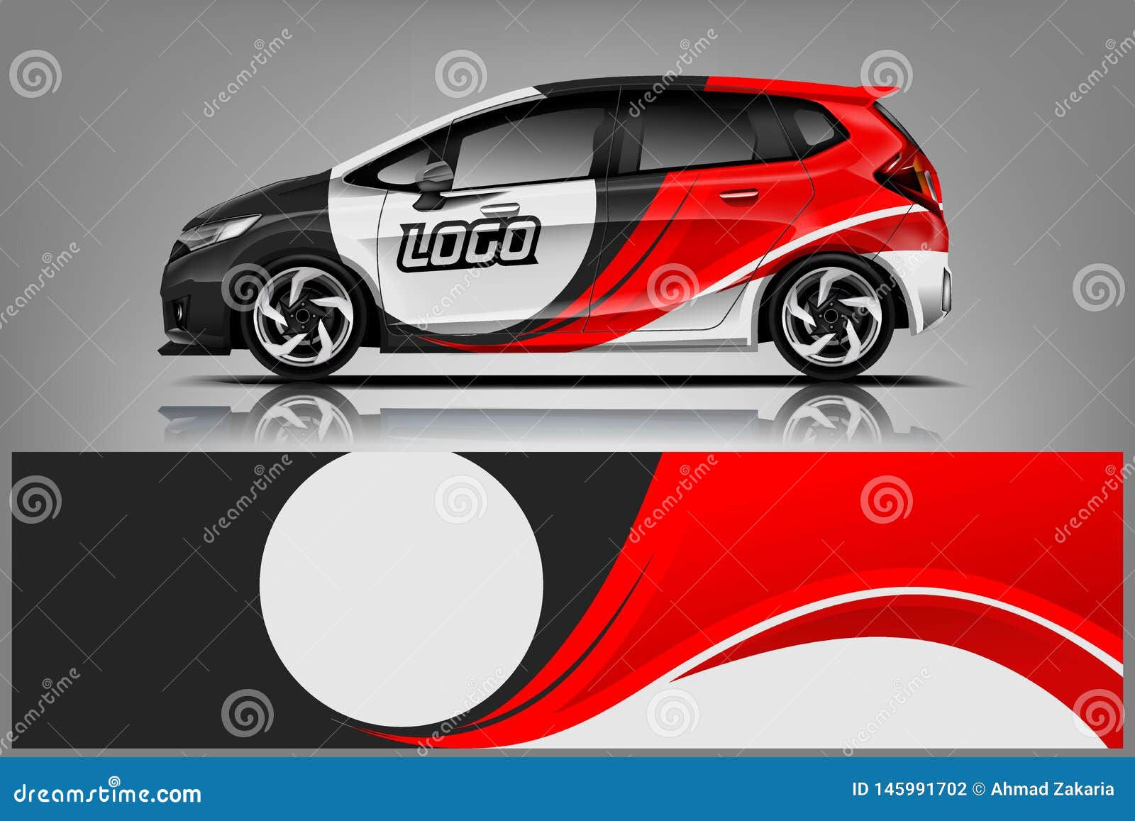 Wallpaper #aTUZlZcBk_lpvpalY5gn171 Car Decal Wrap Design Vector for Company Stock Illustration