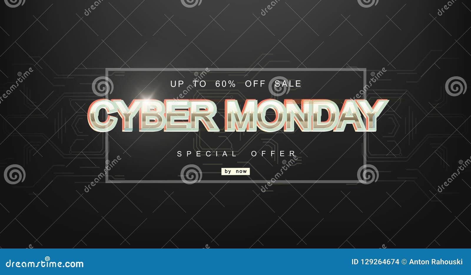 Wallpaper #mmg-HpMBSpphPi3-xiio77 Cyber Monday Inscription in Distorted Glitch Style on Black Background