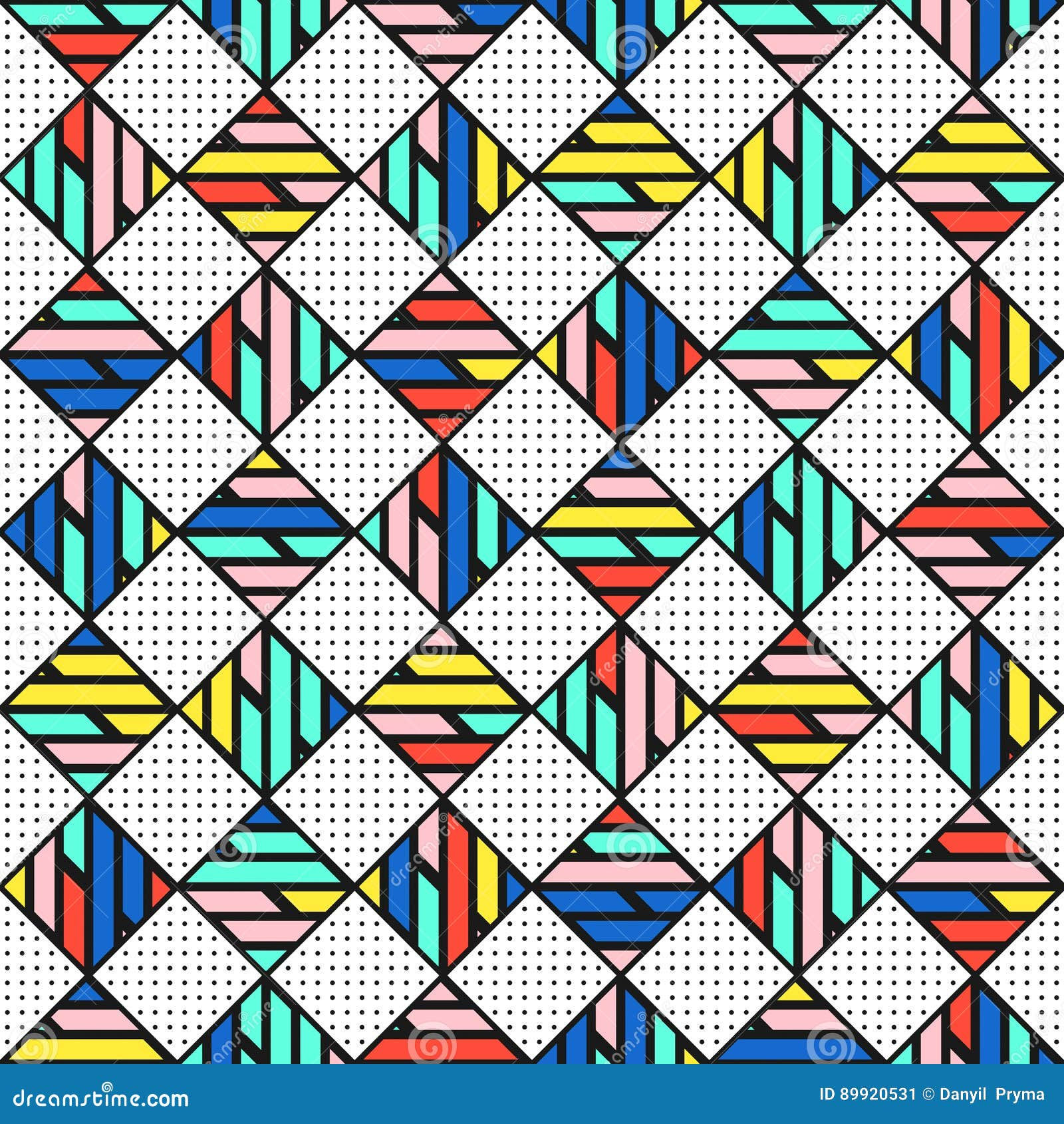 Wallpaper #sx3sLJMBlOZrFDOktMwy37 Colorful Bright Seamless Pattern Stock Illustration Illustration of