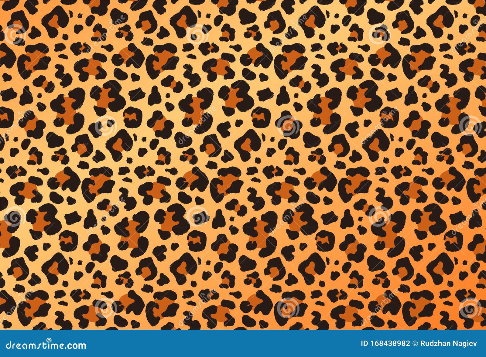 Wallpaper #WViyNJMBzN9vxX34jT0O86 Colorful Leopard Animal Print Design in Full Frame Stock Vector