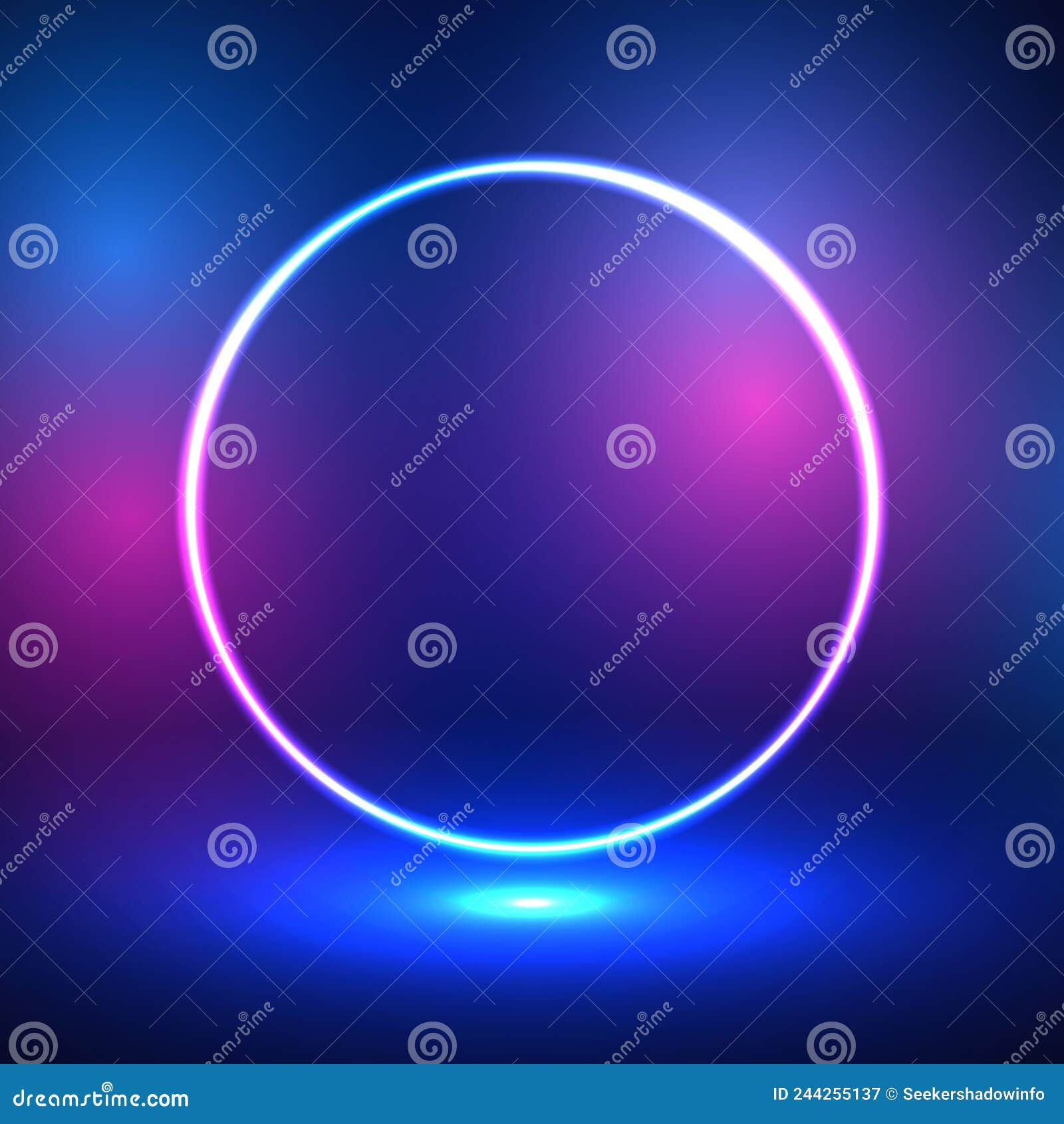 Wallpaper #dRkxMo8BtGB6xQ78lZec28 Circle Neon Shapes Futuristic Background Cyberpunk Geometric Concept