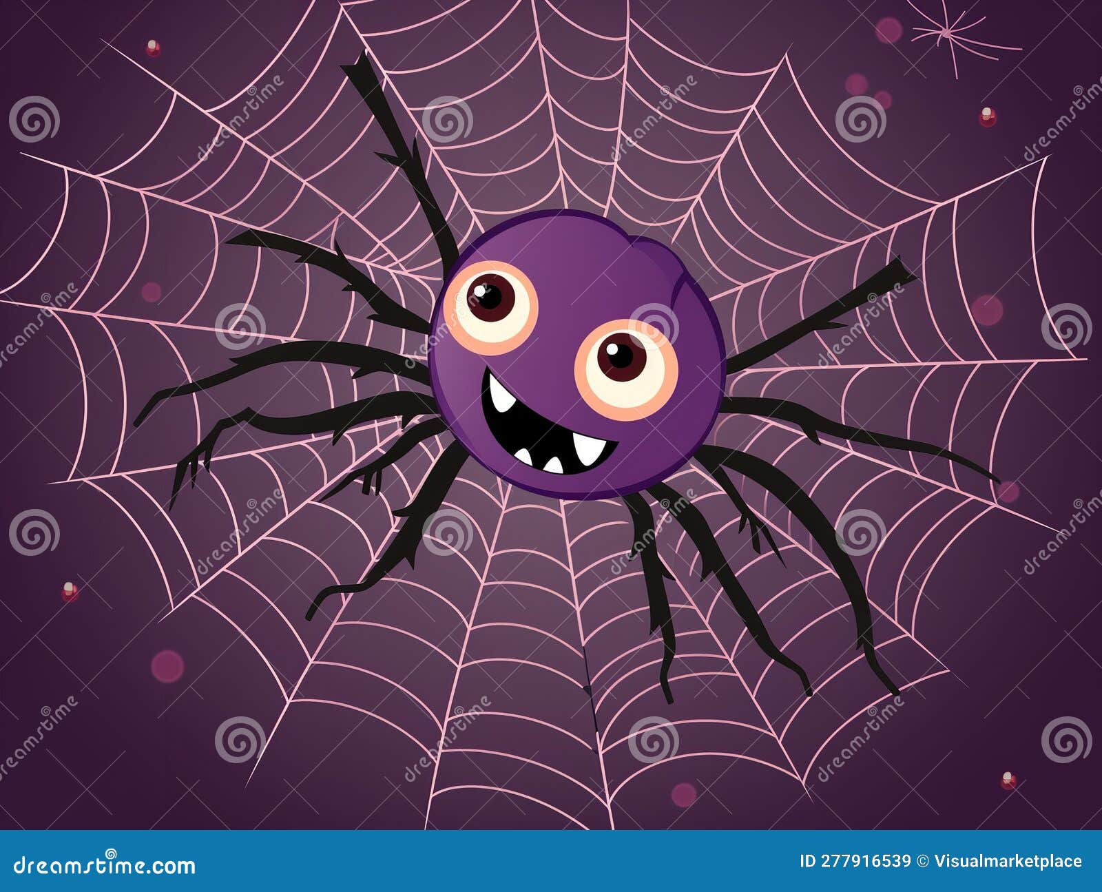Wallpaper #E2c47pIBSpphPi3-v1xa180 Clipart of Smiling Spider on Web Stock Illustration Illustration of