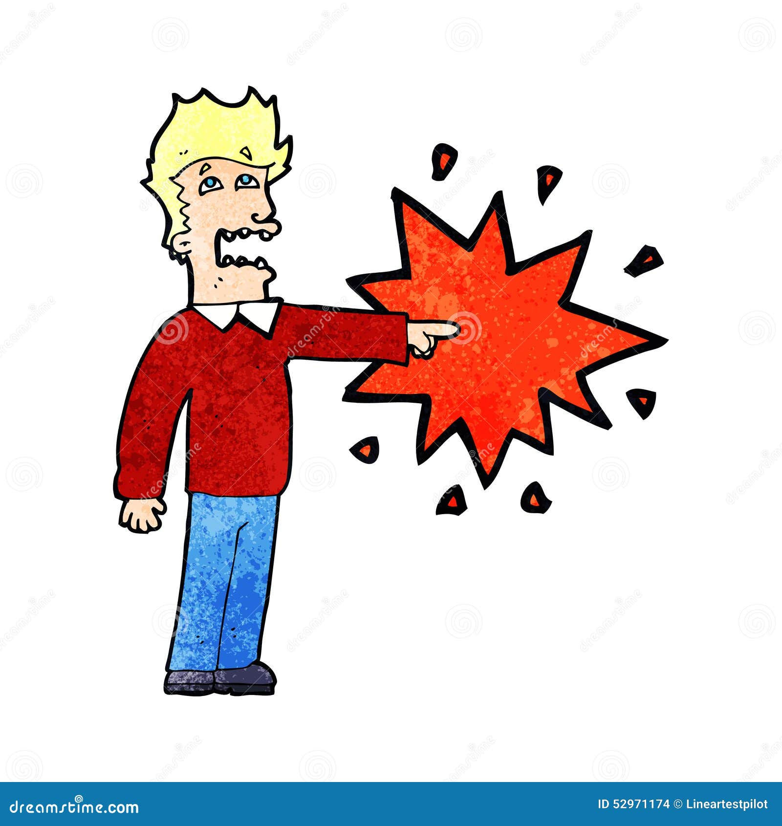 Wallpaper #k2eg8pIBSpphPi3-sXFs31 Cartoon Man Pointing Stock Illustration Illustration of Drawn 52971174