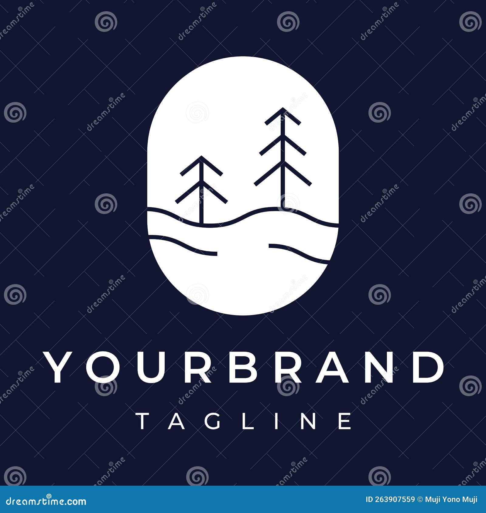 Wallpaper #BGdQC5MBSpphPi3-qtkV326 Creative Abstract Pine Tree and Pine Forest Logo Template Design