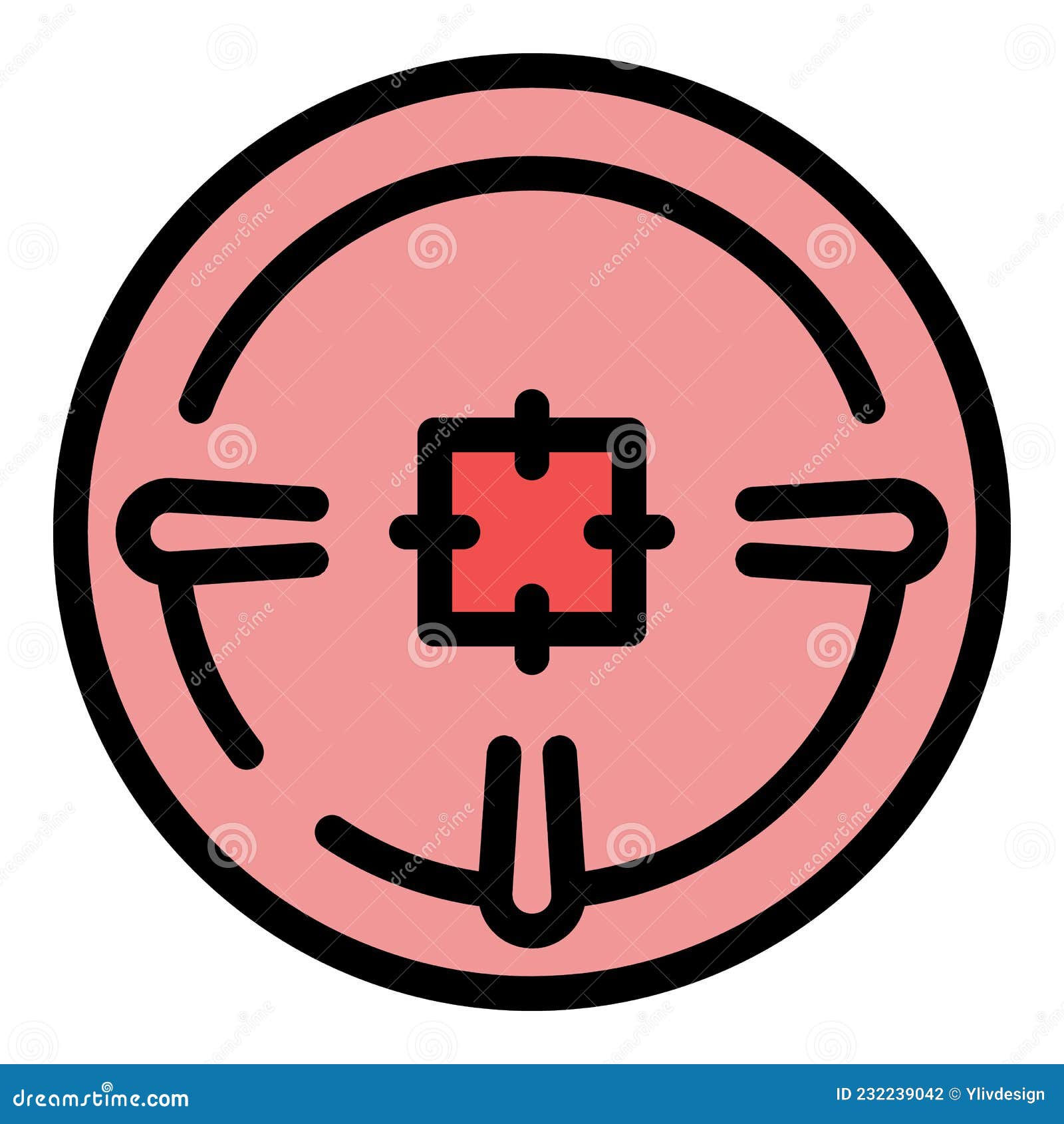 Wallpaper #52d4-JIBSpphPi3-eonv213 Crosshair Scope Icon Color Outline Vector Stock Vector Illustration