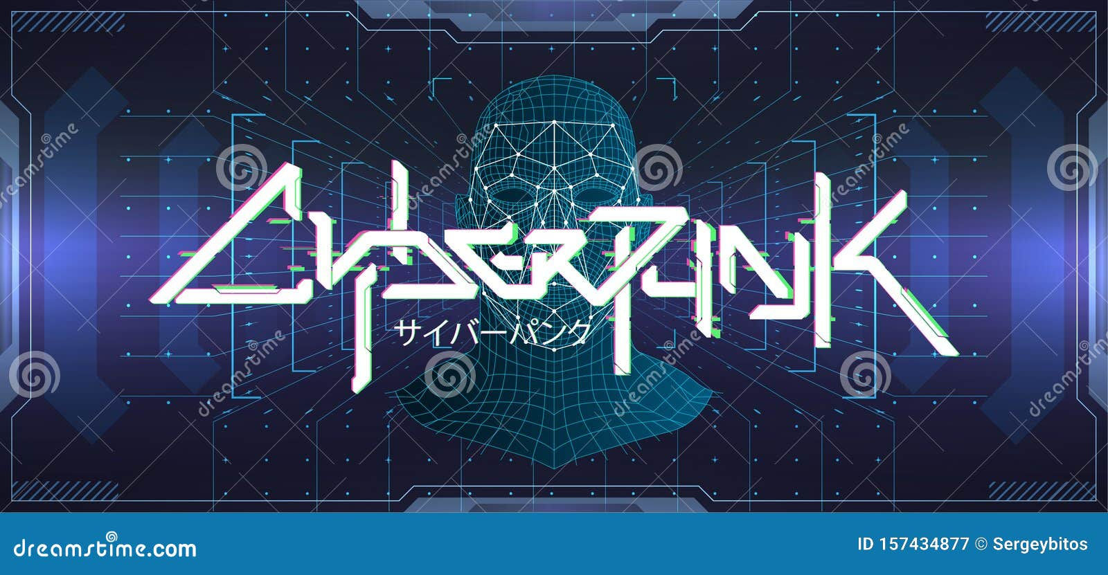 Wallpaper #-RmGBI8BtGB6xQ78dE4d19 Cyberpunk Lettering for T Shirt Design and Merch Cartoon Vector