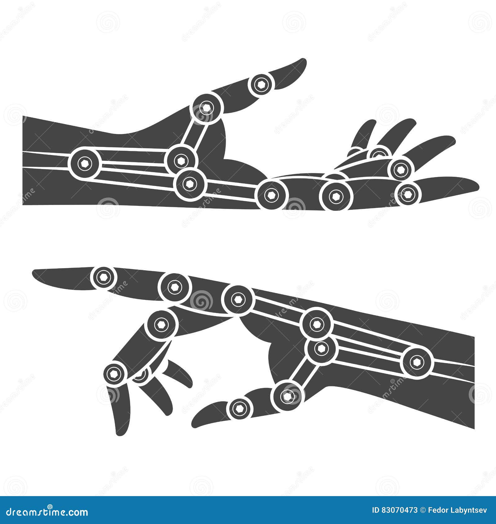 Wallpaper #WGh6GZMBSpphPi3-IxeB458 Cybernetic Organism Mechanical Hand Vector Illustration
