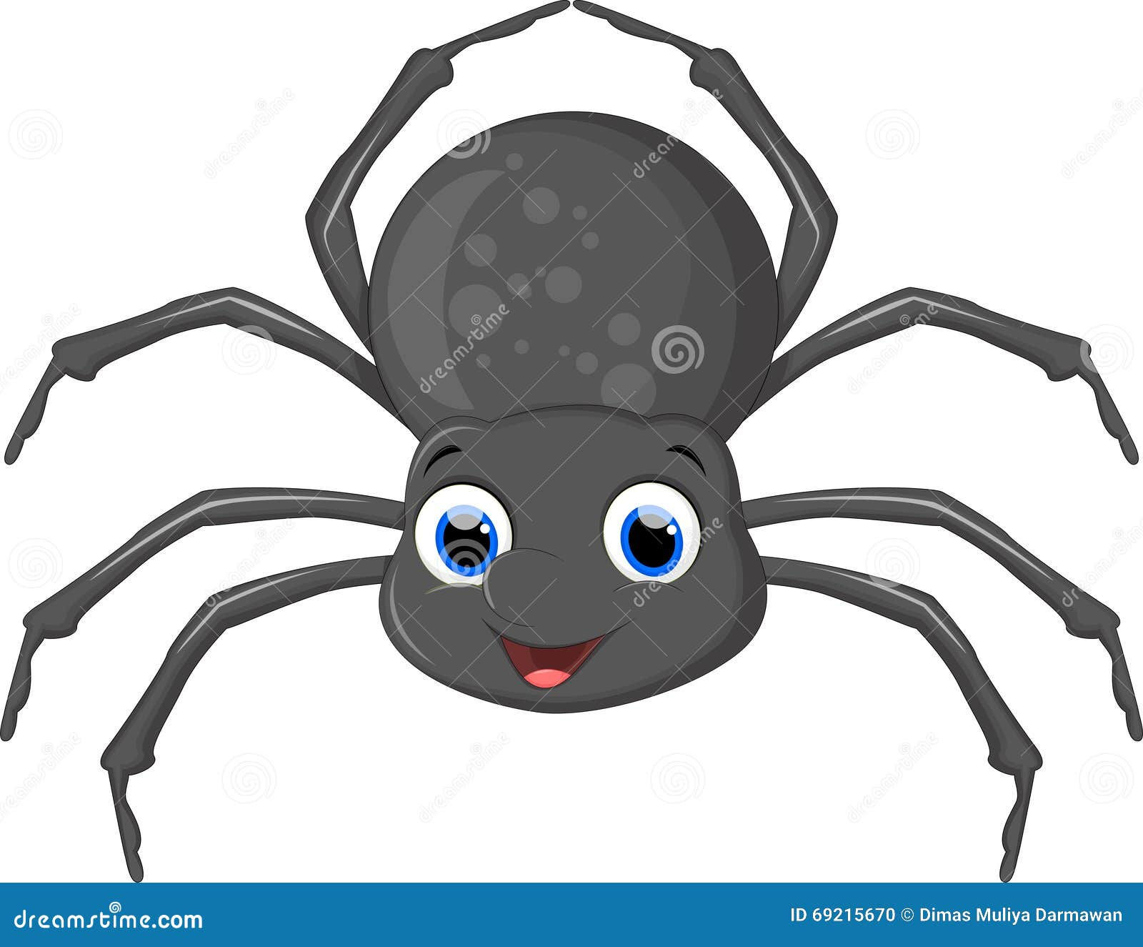 Wallpaper #46455 Brown Spider Cartoon Isolated Illustration Stock Vector Image Art Alamy