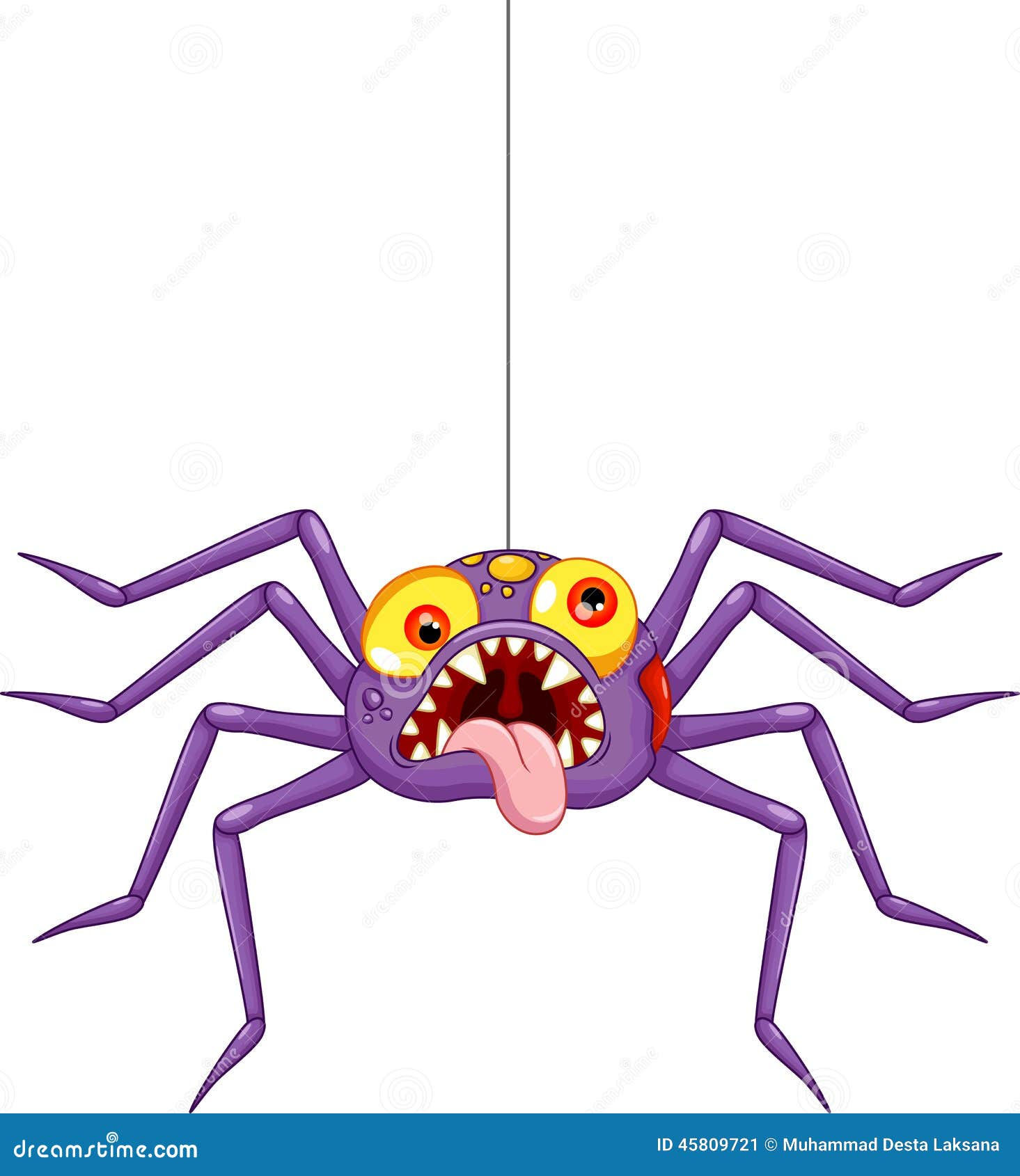 Wallpaper #46455 Brown Spider Cartoon Isolated Illustration Stock Vector Image Art Alamy