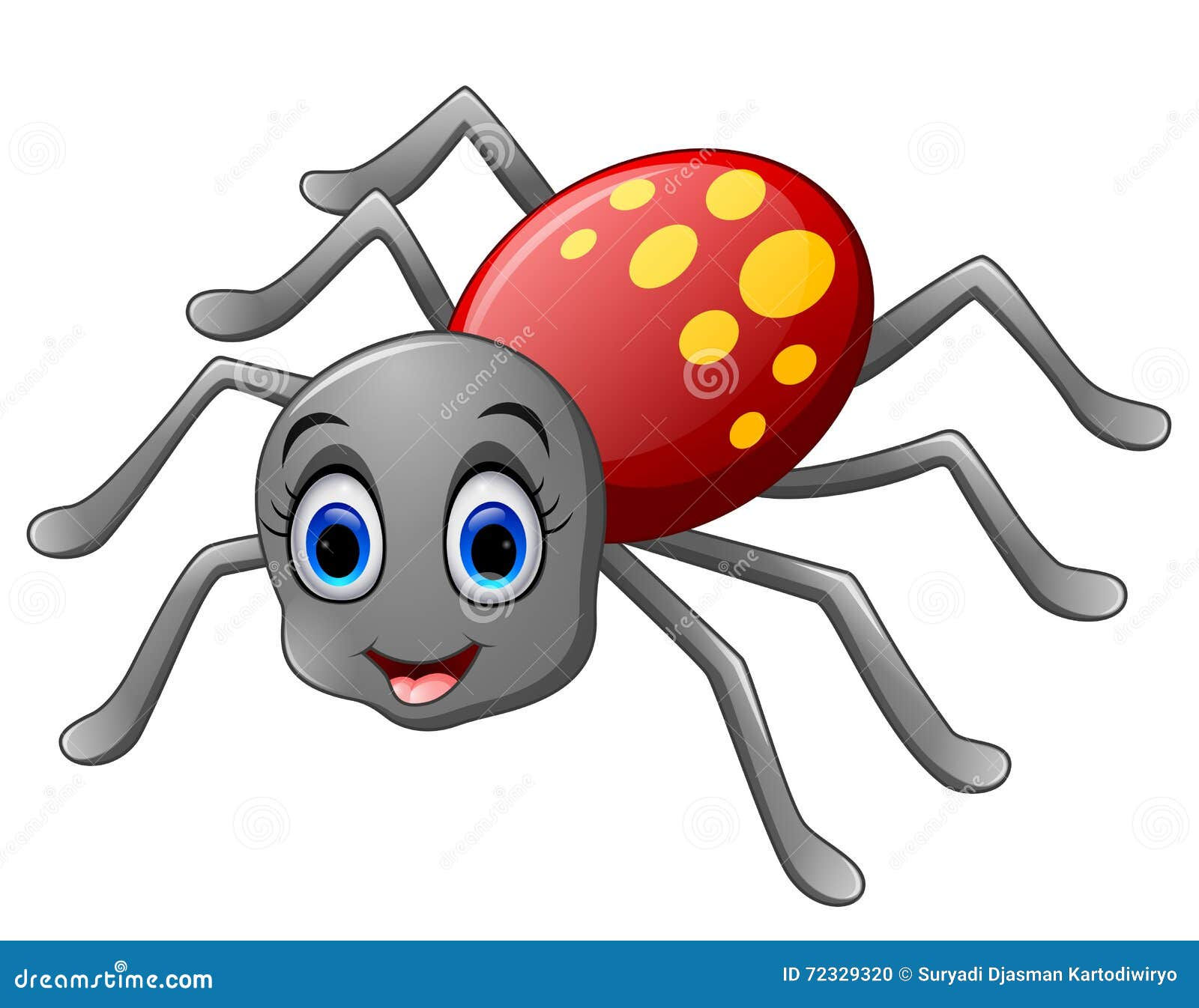 Wallpaper #46455 Brown Spider Cartoon Isolated Illustration Stock Vector Image Art Alamy