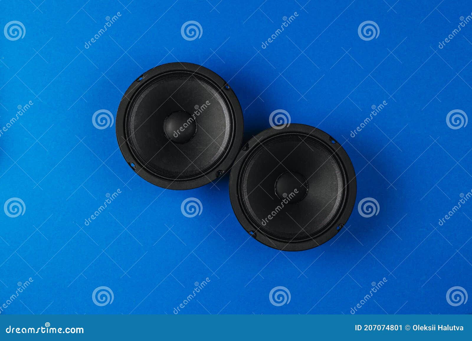 Wallpaper #0GjUI5MBSpphPi3-fza6167 Car Audio Car Speakers on a Blue Background Stock Image Image of
