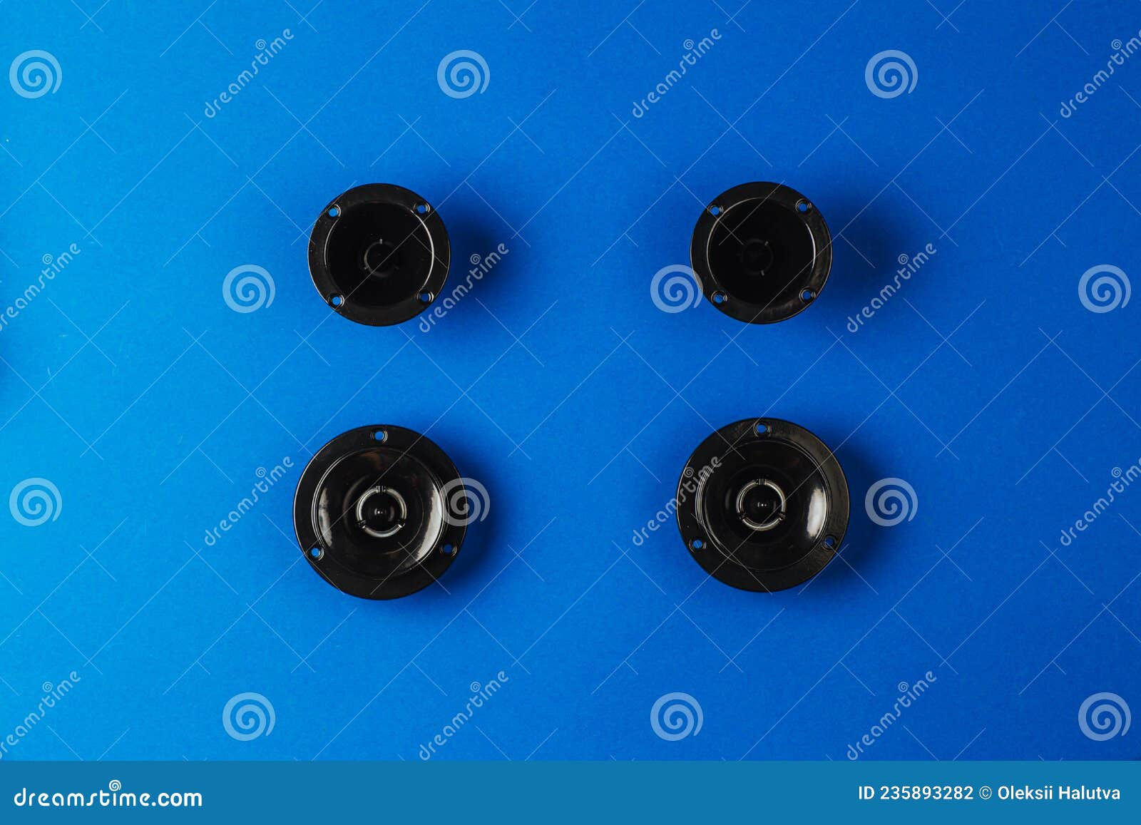 Wallpaper #0GjUI5MBSpphPi3-fza6390 Car Audio Car Speakers on a Blue Background Stock Photo Image of