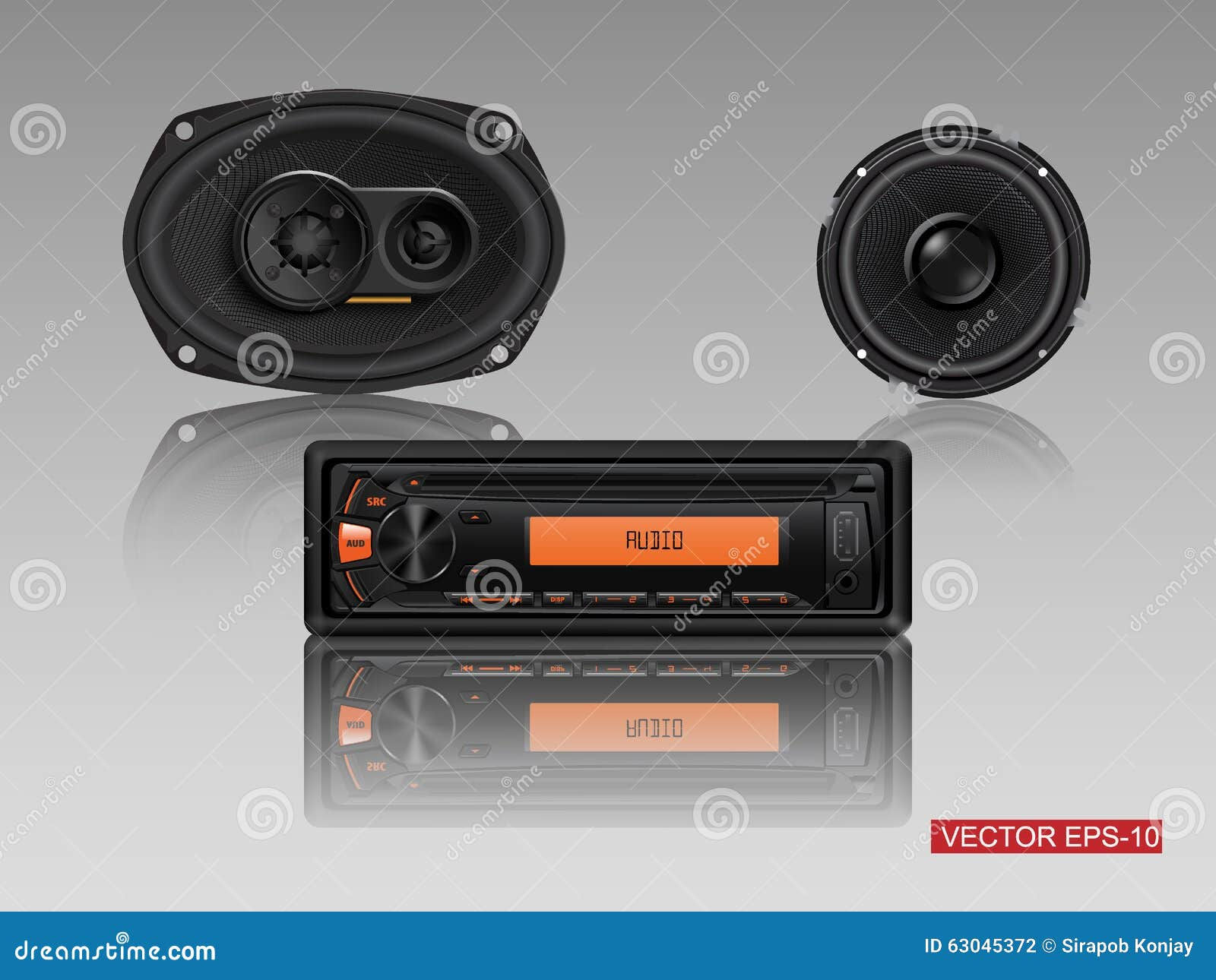 Wallpaper #e30l8Y4Bnwiau_P6Wwjw38 Car Audio with Speakers Stock Vector Illustration of Entertainment