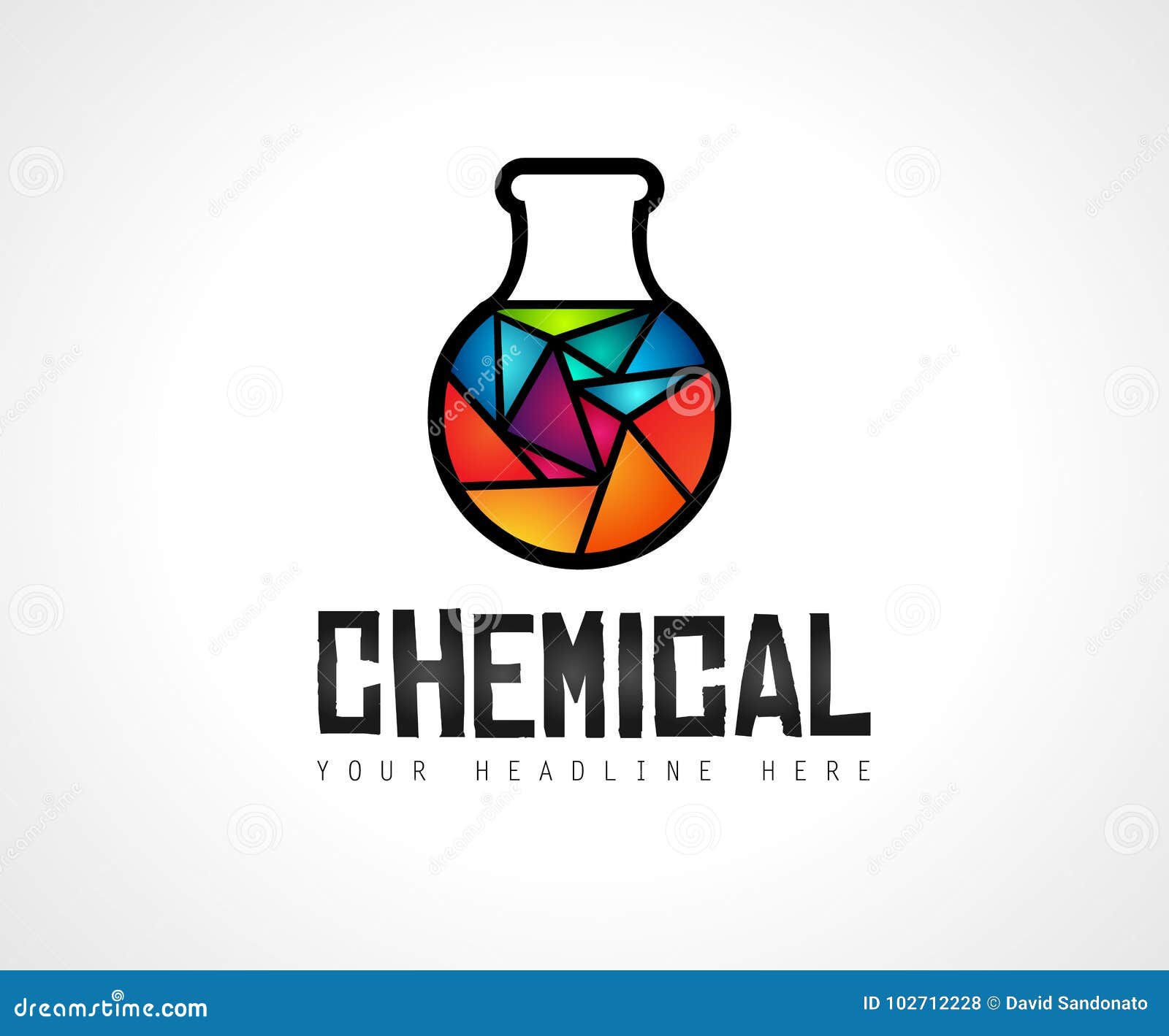 Wallpaper #rx08LZMBlOZrFDOkPs-y256 Creative Chemical Lab Colorful Logo Design for Brand Identity C Stock