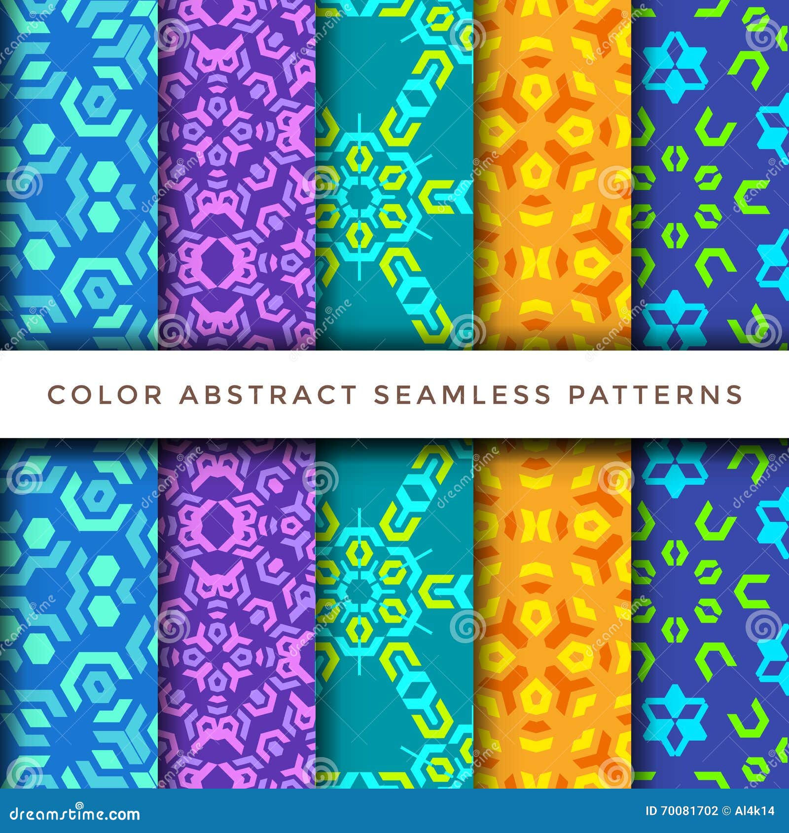 Wallpaper #Oh27K5MBlOZrFDOkUMjc60 Color Abstract Seamless Pattern Set Stock Vector Illustration of