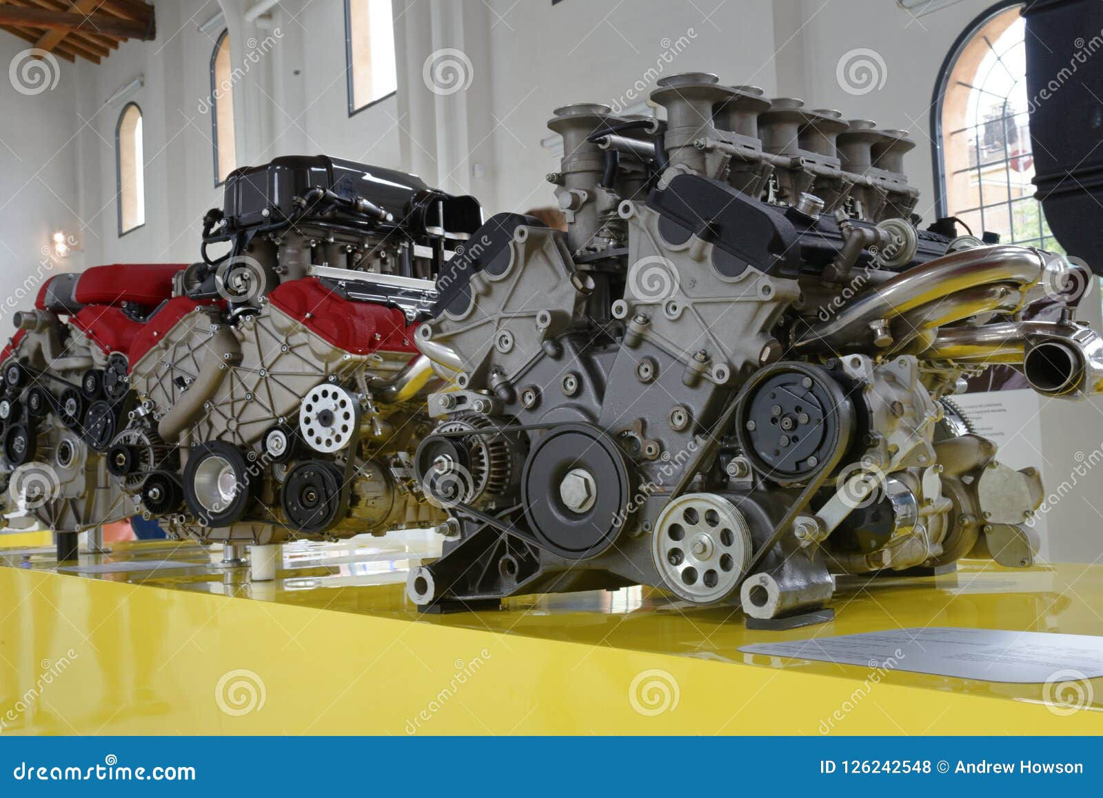 Wallpaper #tGet_ZIBSpphPi3-cZwd25 Modena Italy Powerful Ferrari V12 Engines Editorial Stock Photo