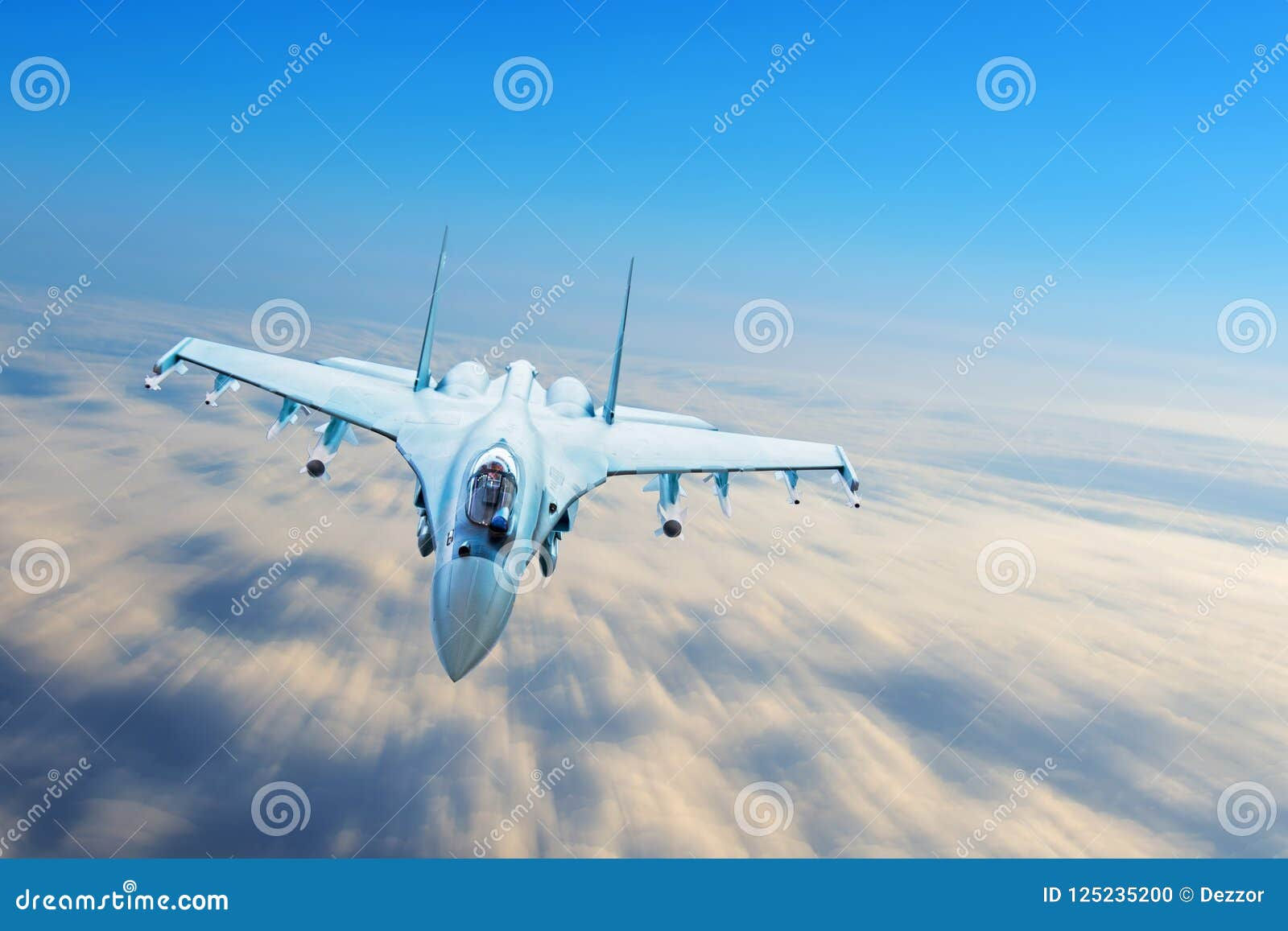 Wallpaper #uGcECpMBSpphPi3-SdKw48 Combat Fighter Jet Flies Turning Maneuver High in the Sky Above the