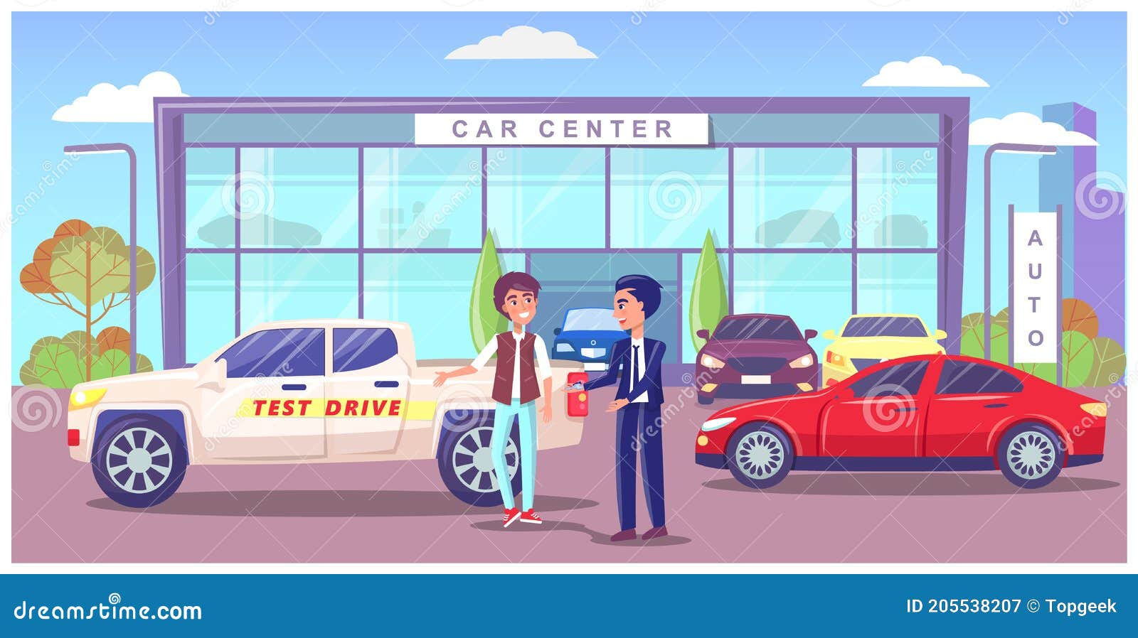 Wallpaper #ZhmTD48BtGB6xQ78pF1G17 Car Center Showroom with Different Modern Automobiles Man Seller
