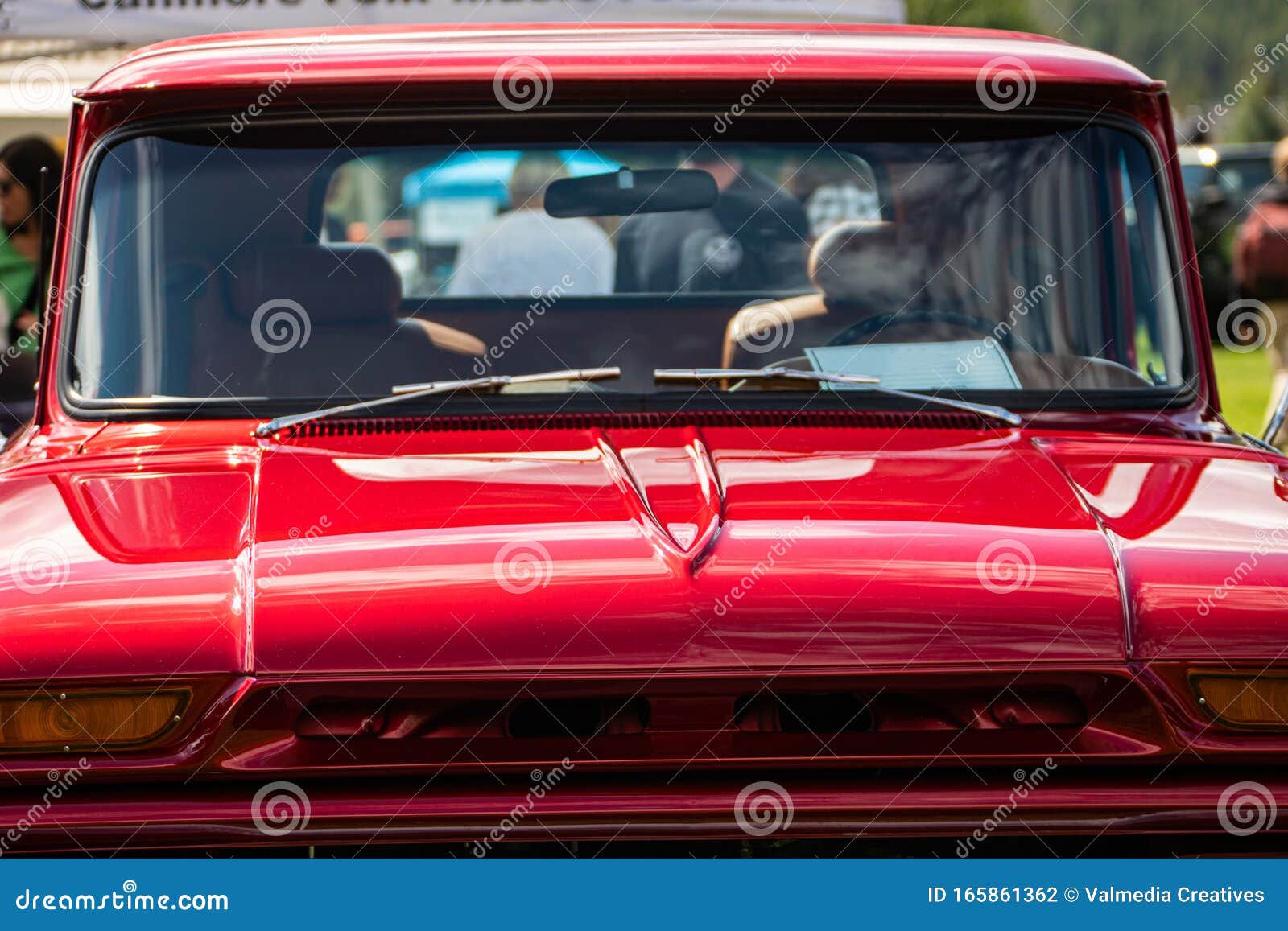 Wallpaper #SCzLSZMB0E1QgA7wqPTc127 Classic Antique American Red Car Front Stock Photo Image of America