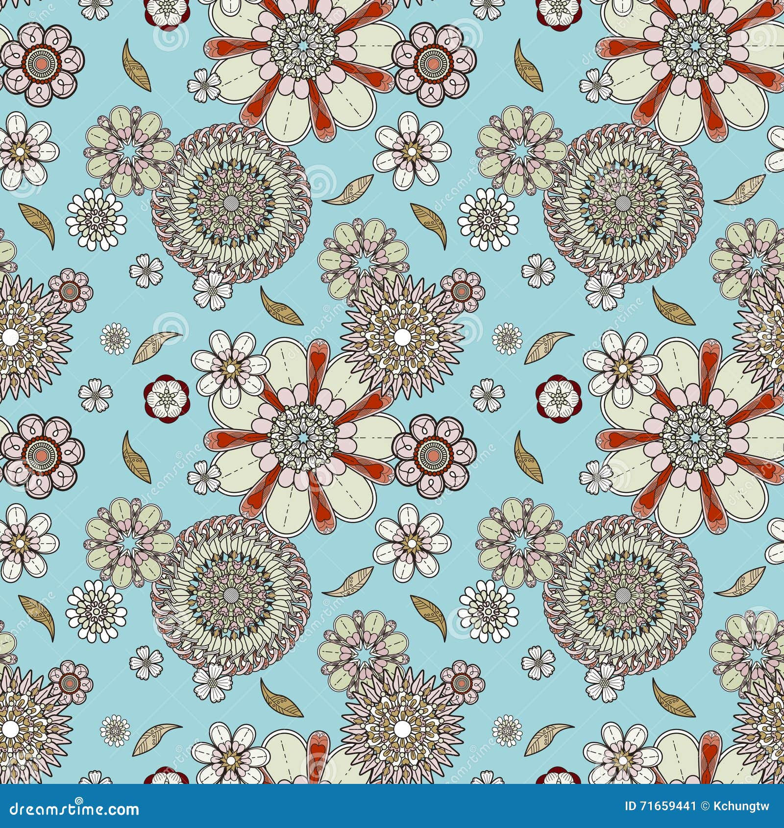 Wallpaper #7wCA644BSdW8dNouOhGM33 Colorful Seamless Floral Pattern Stock Vector Illustration of