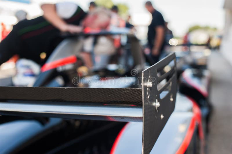 Wallpaper #O7n53ZIBJvJKYCmEmAPR338 Rear Spoiler Built on a Flat Green Car Stock Photo Image of Race
