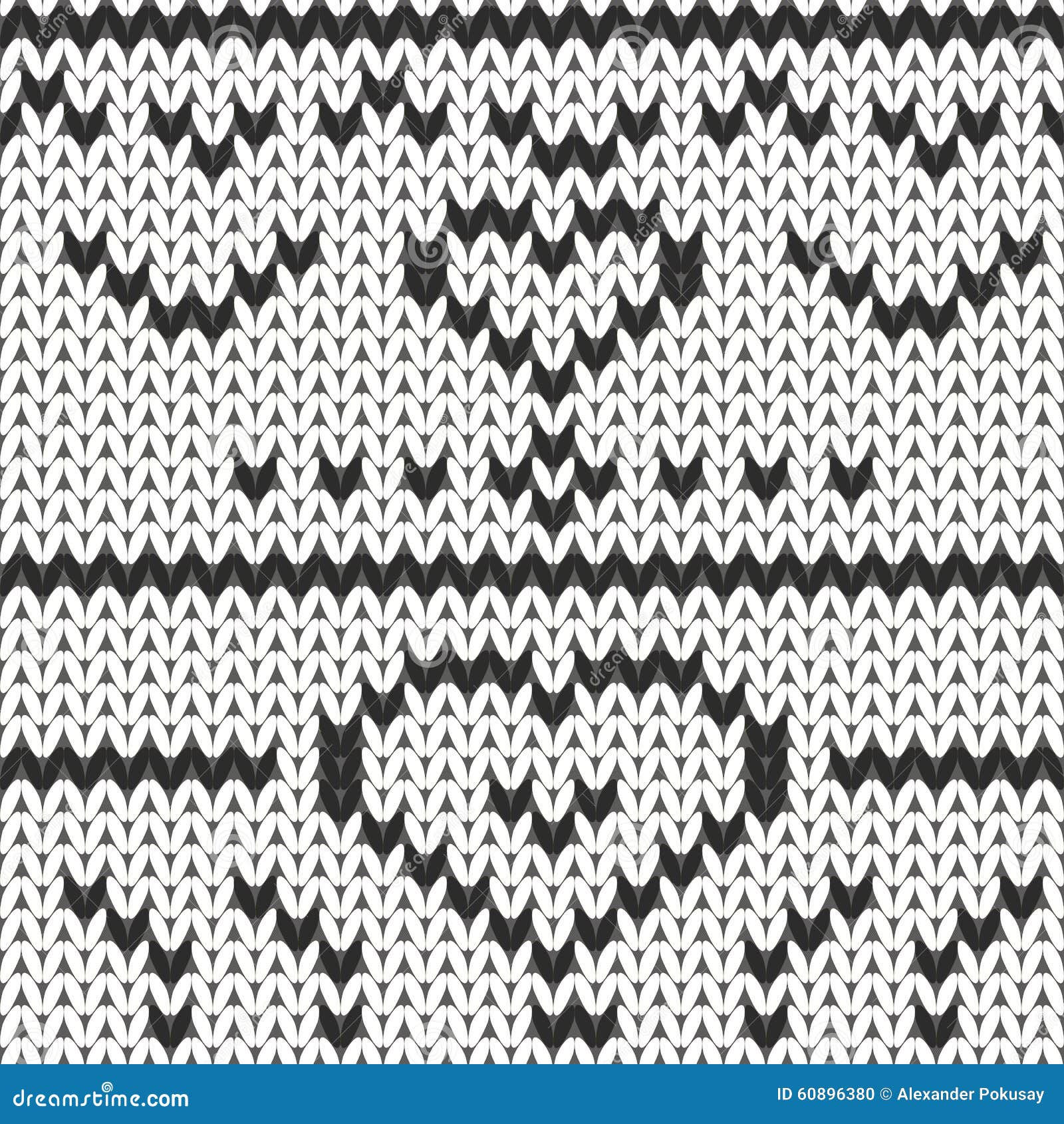 Wallpaper #HGdy7ZIBSpphPi3-_1jy405 Knitted Hearts Vector Illustration Black and White Stock Vector