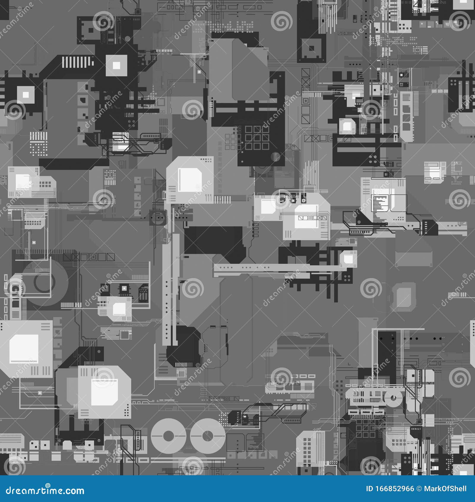 Wallpaper #iO_SSpMBMN-XEVvV4TnK211 8k Greyscale Tech City Cyberpunk Displacement Map Texture for 3D