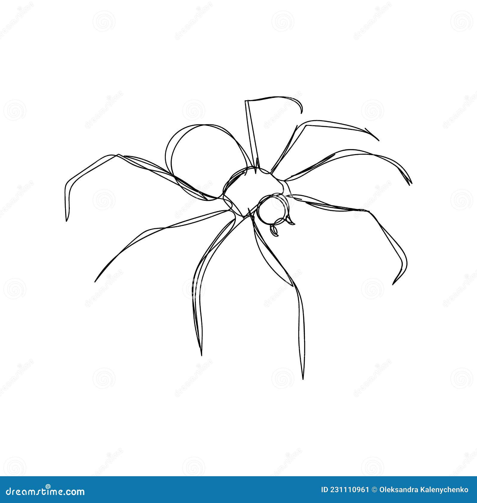 Wallpaper #HGcYCpMBSpphPi3-btPW41 Karakurt Crawling One Line Art Continuous Line Drawing of Halloween