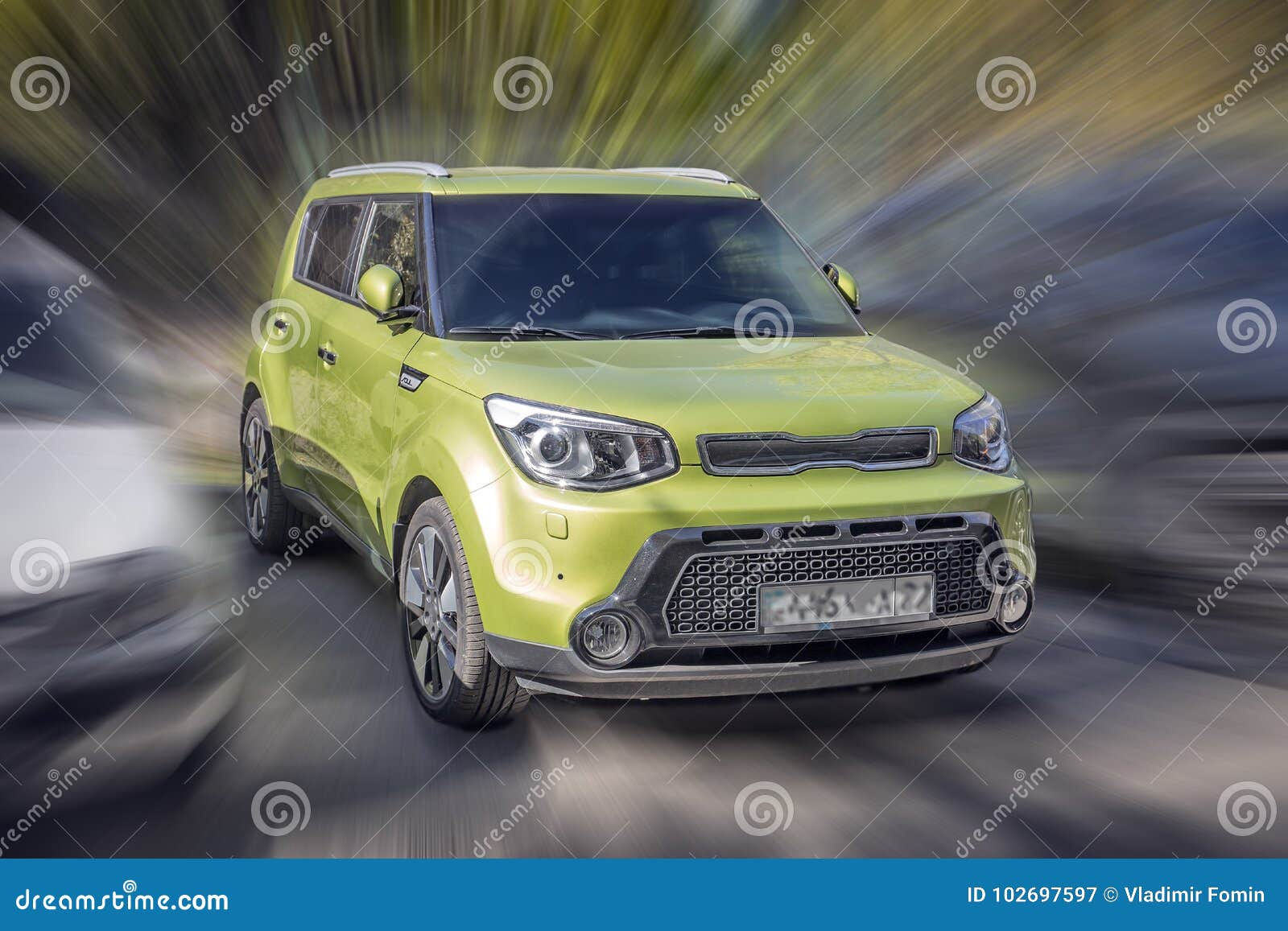 Wallpaper #VUbGU5cBqAgmjOk2Nl2w161 Kia Compact Car Stock Image Image of Blurred Compact 102697597